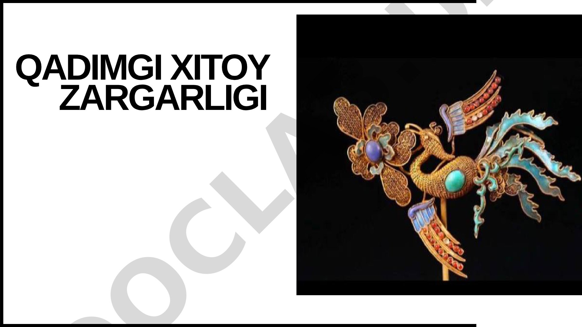 Qadimgi Xitoy zargarligi