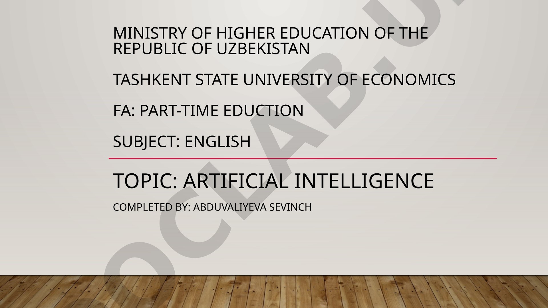 Presentation on AI applications, pros/cons, ethics, and impact on education