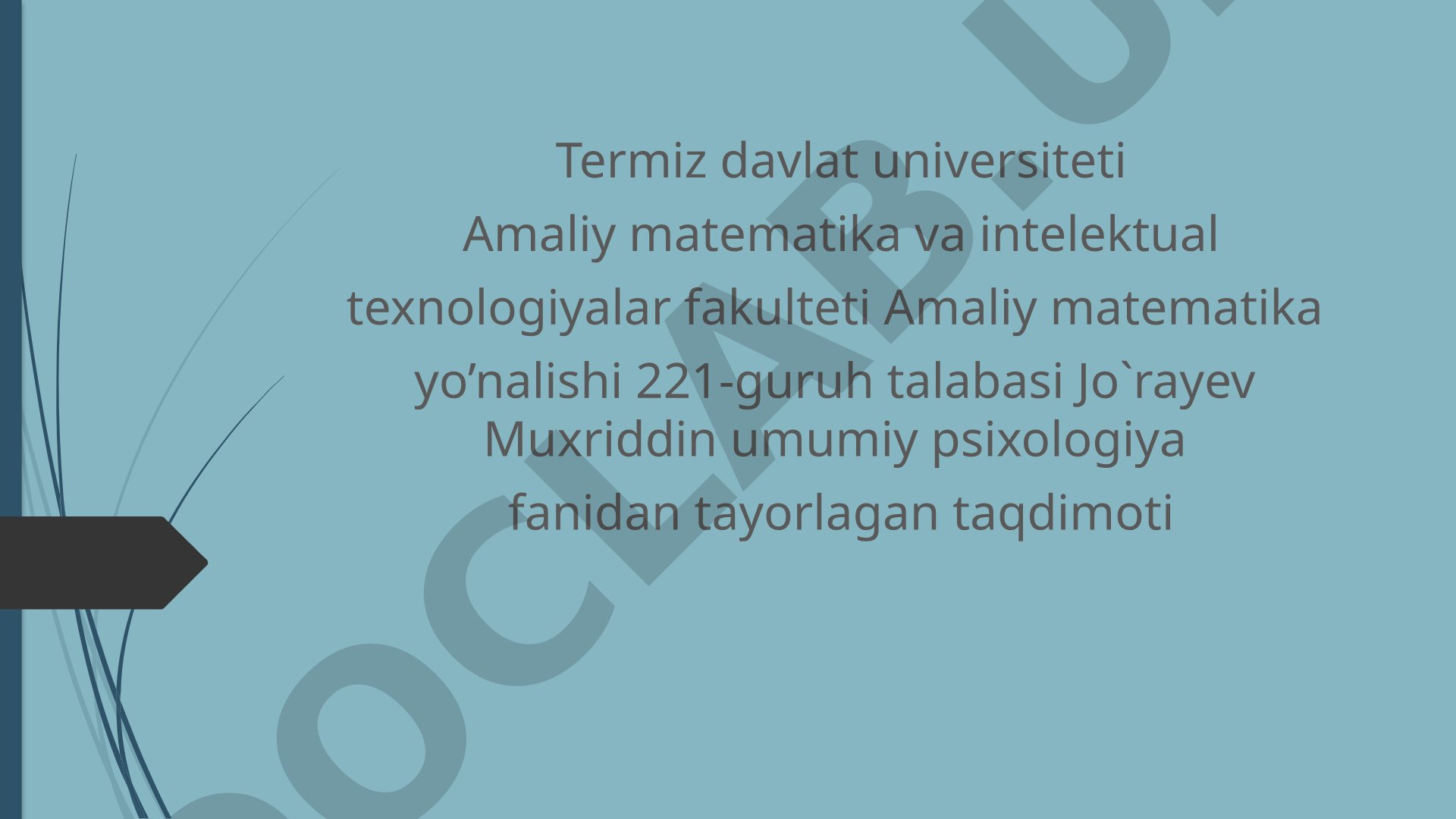 Dasturiy vositalarning didaktik imkoniyatlari