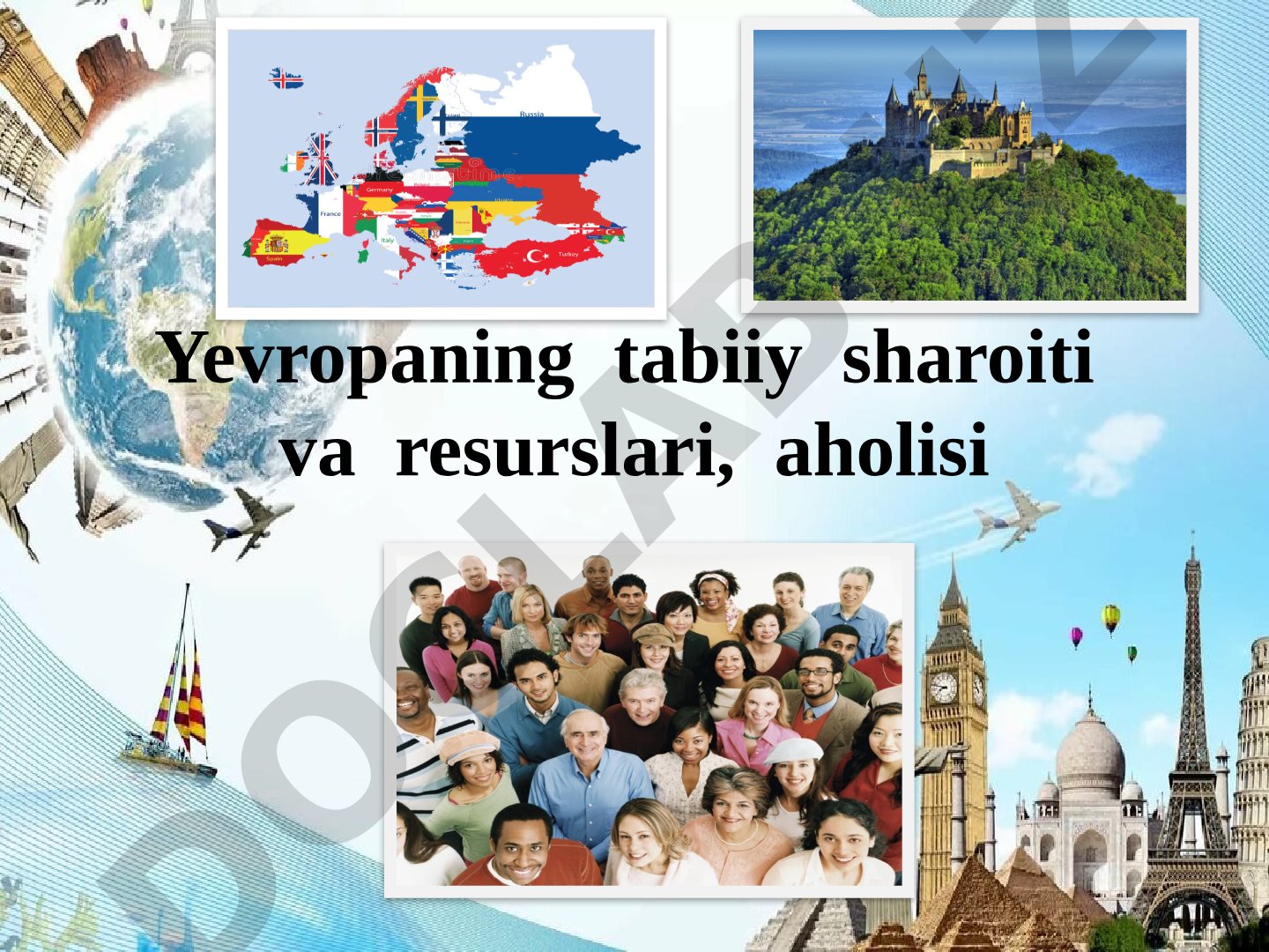 Yevropaning tabiiy sharoiti va resurslari