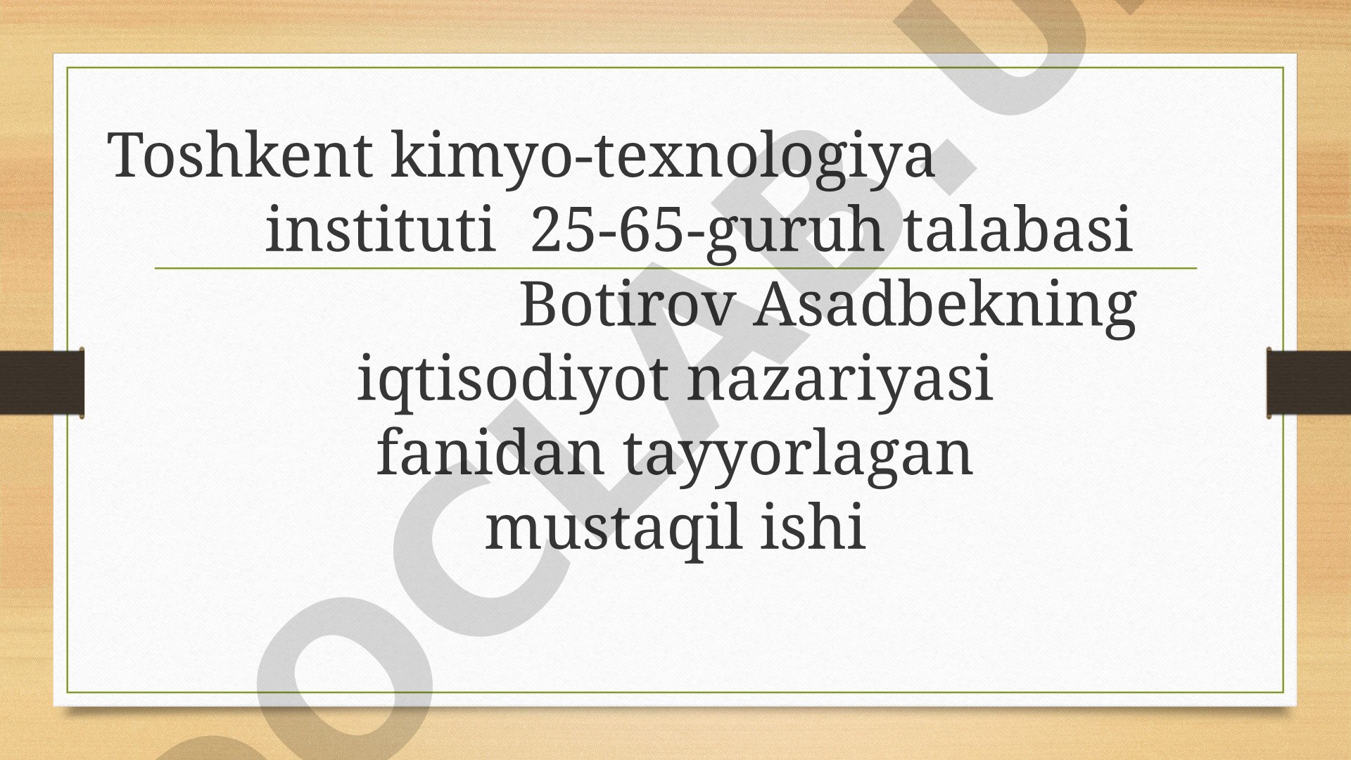 Raqobat uning turlari va vazifalari