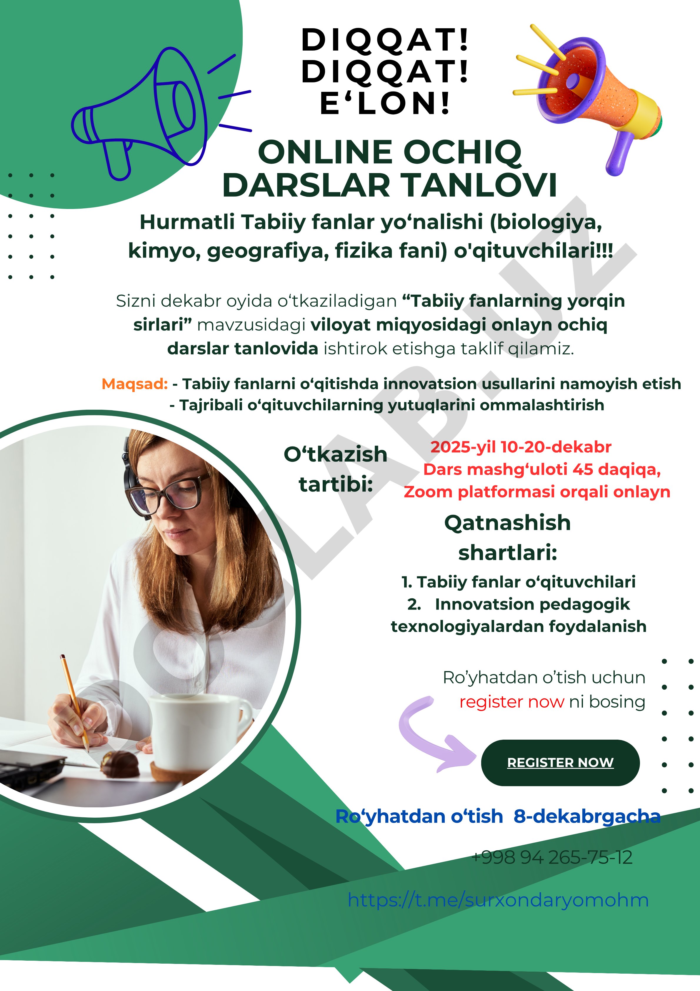 Tabiiy fanlarning yorqin sirlari