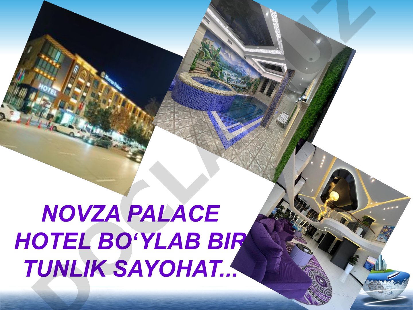 Novza Palace Hotel bo'ylab bir tunlik sayohat