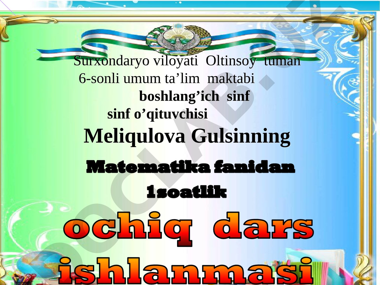 Geometrik shakillar kvadrat to’g’ri to’rtburchak uchburchak doira va ular bilan bog’liq katalliklar