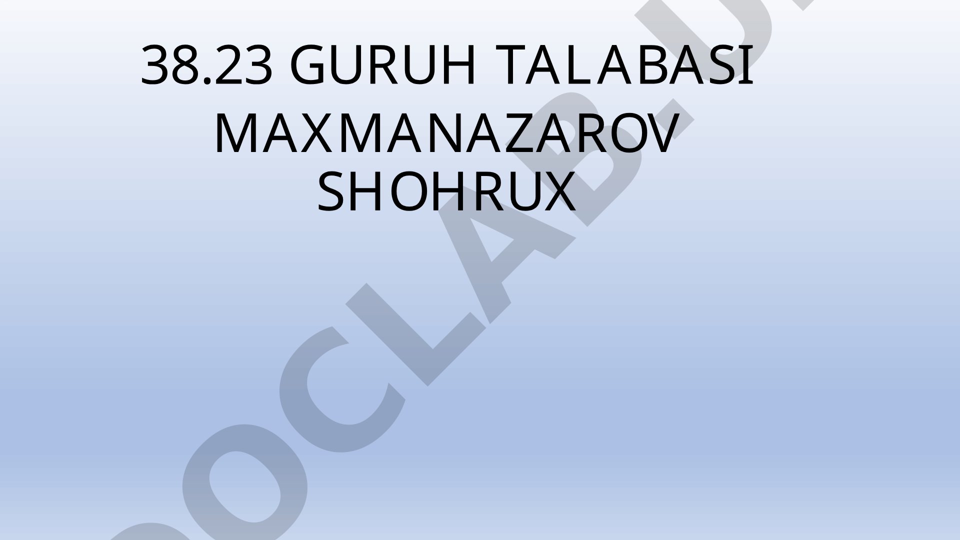 Konservalash usullari va ularni sifati