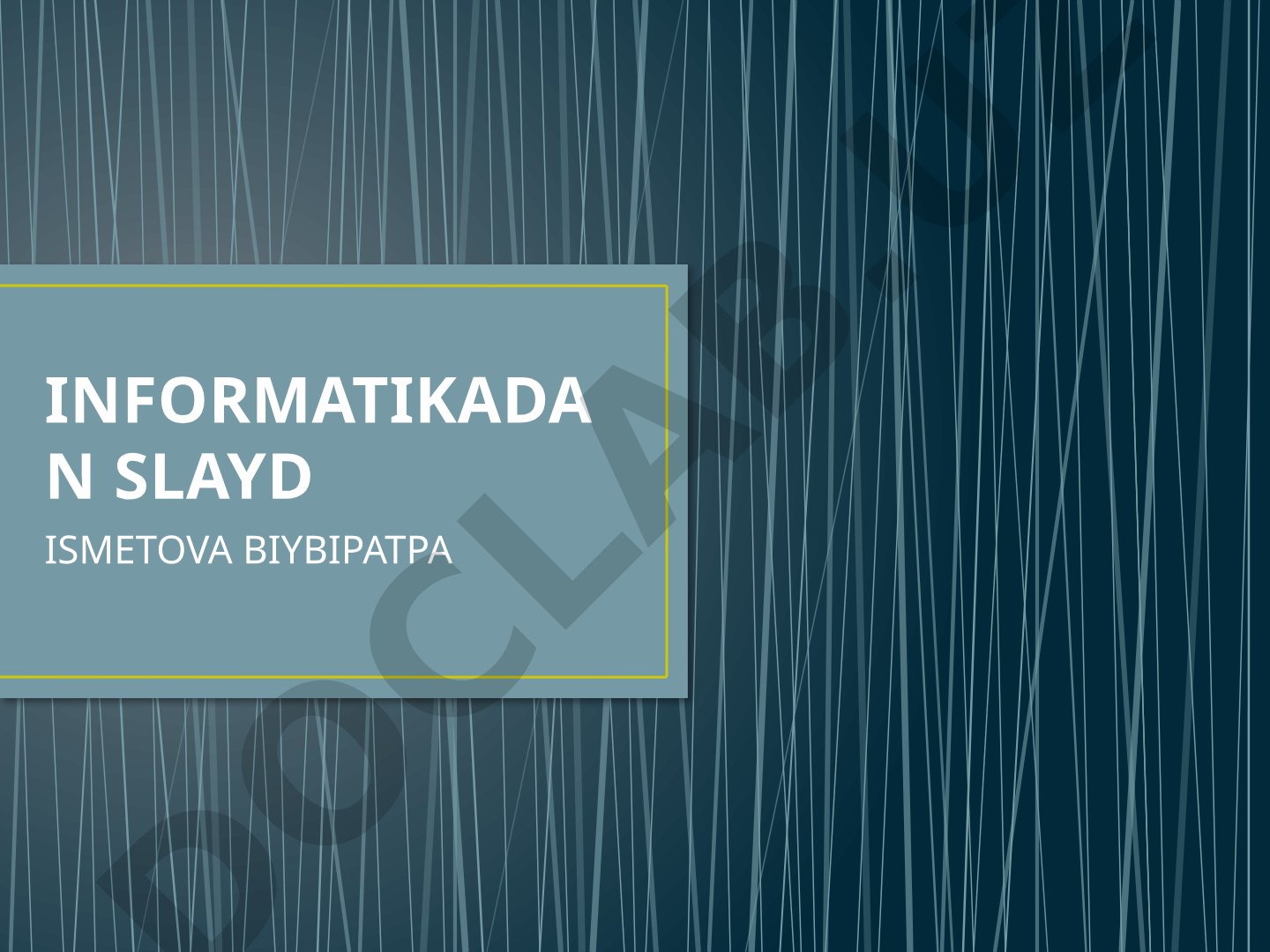 Kompyuter arxitekturasi
