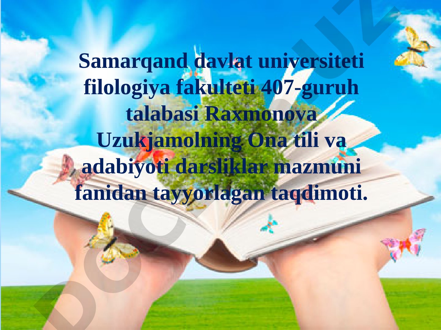 Matn va uning turlari