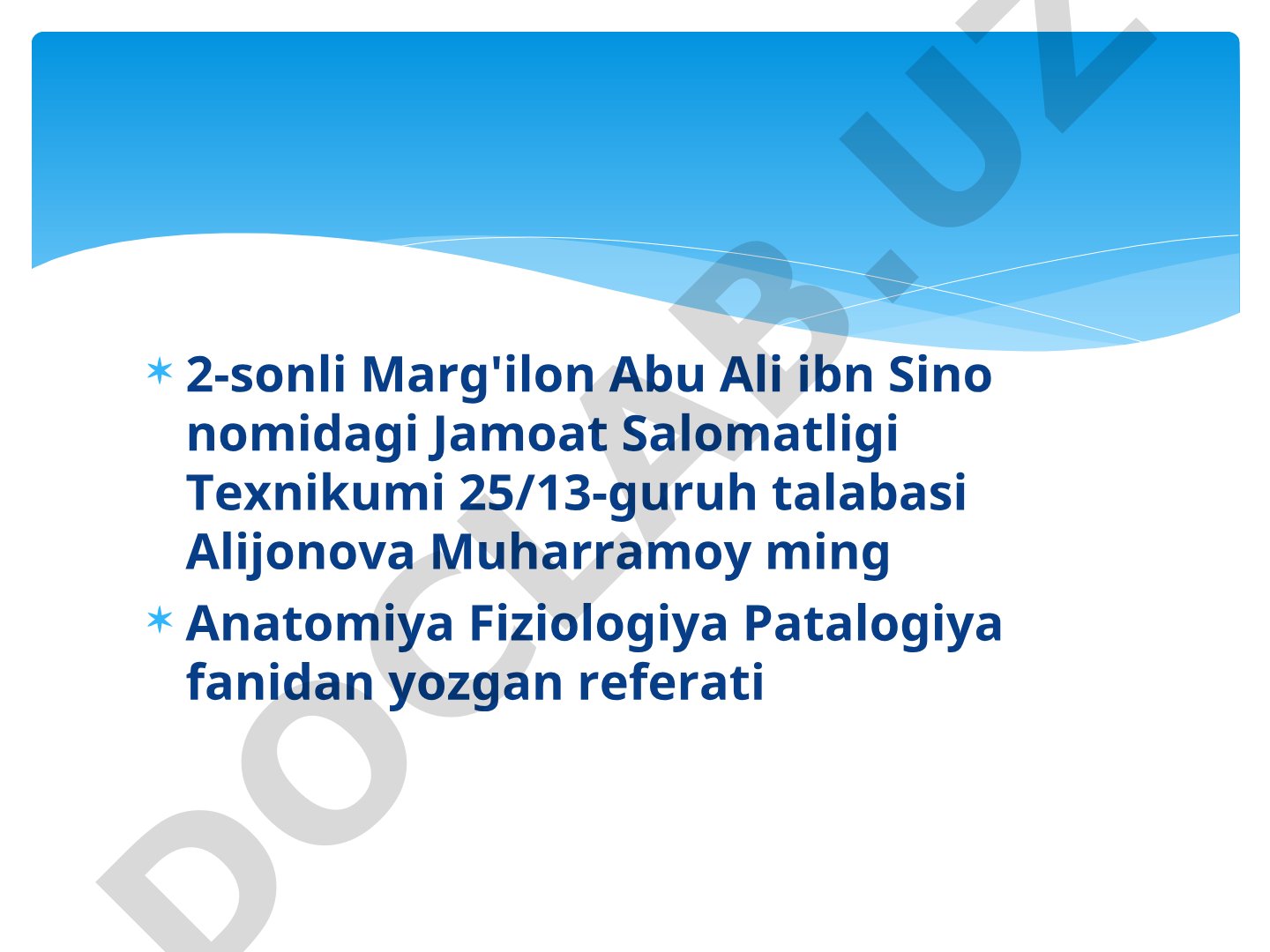 Buyrak tosh kasalligi, homiladorlik nefropatiyasi va buyrak o‘smalari