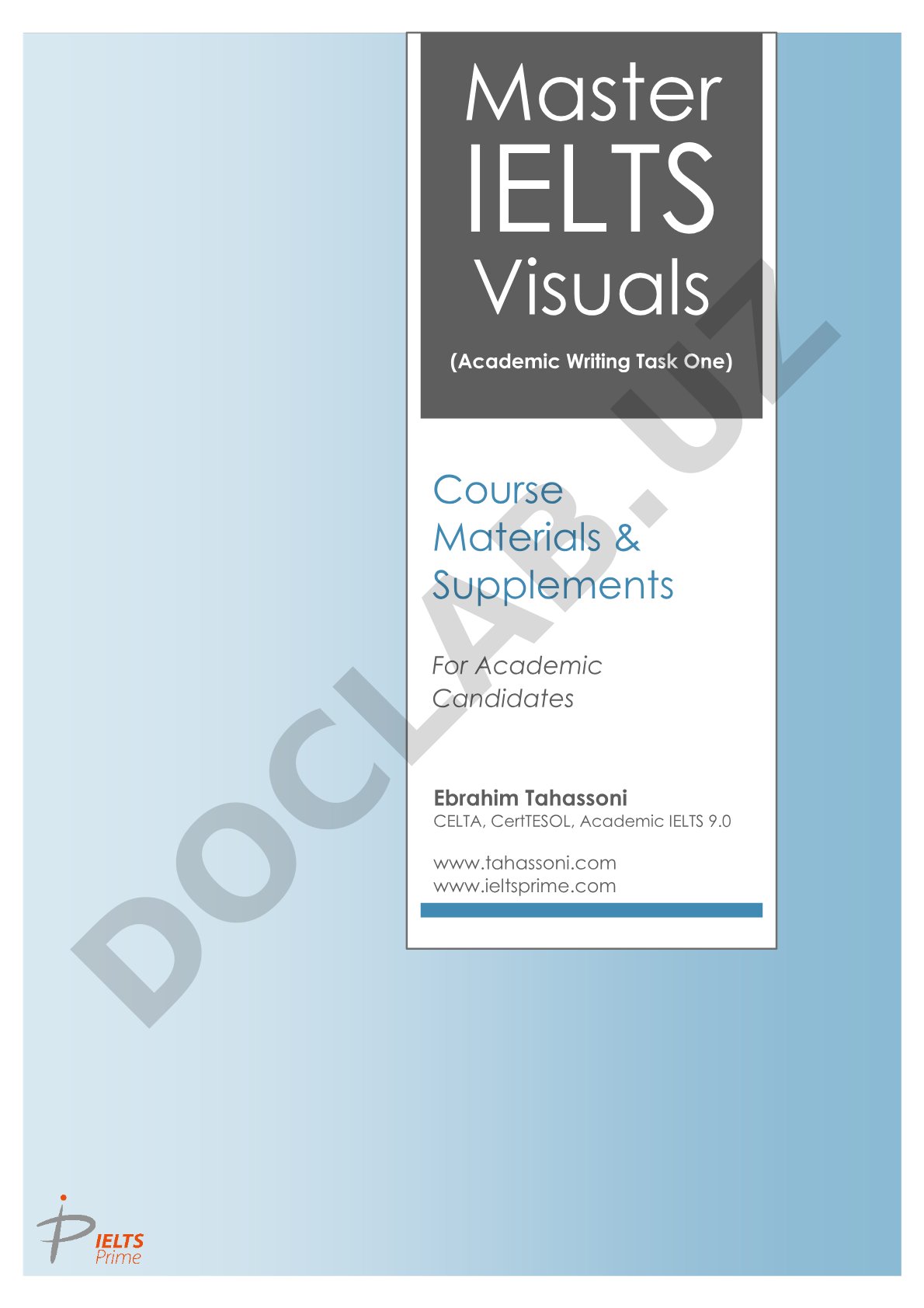 Master IELTS Visuals Academic Writing Task One
