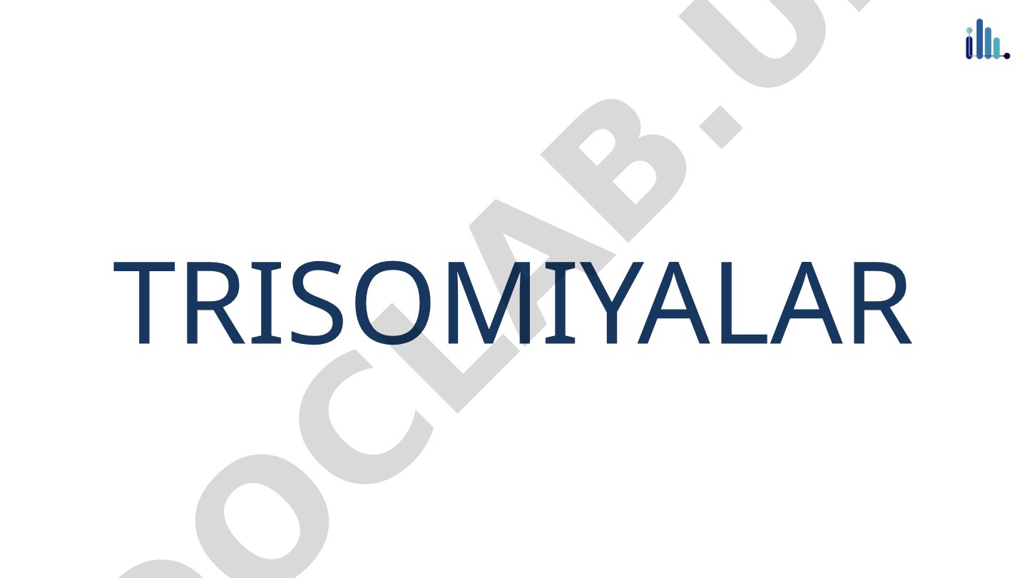 Trisomiyalar haqida tushuncha va ularning turlari