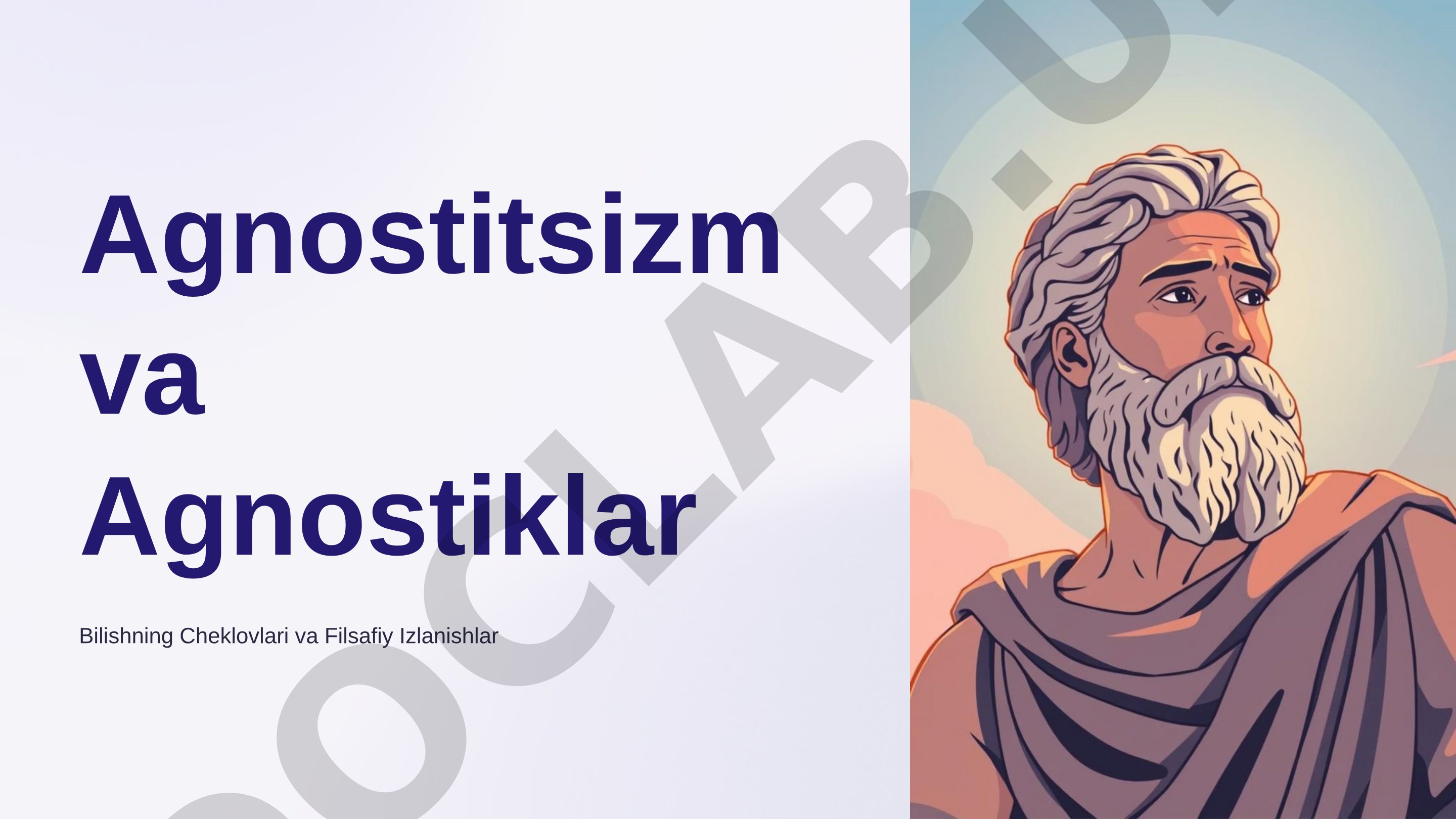 Agnostitsizm va Agnostiklar Bilishning Cheklovlari va Filsafiy Izlanishlar