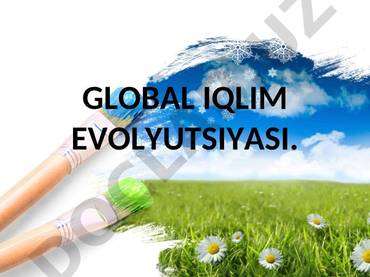 Global iqlim evolyutsiyasi