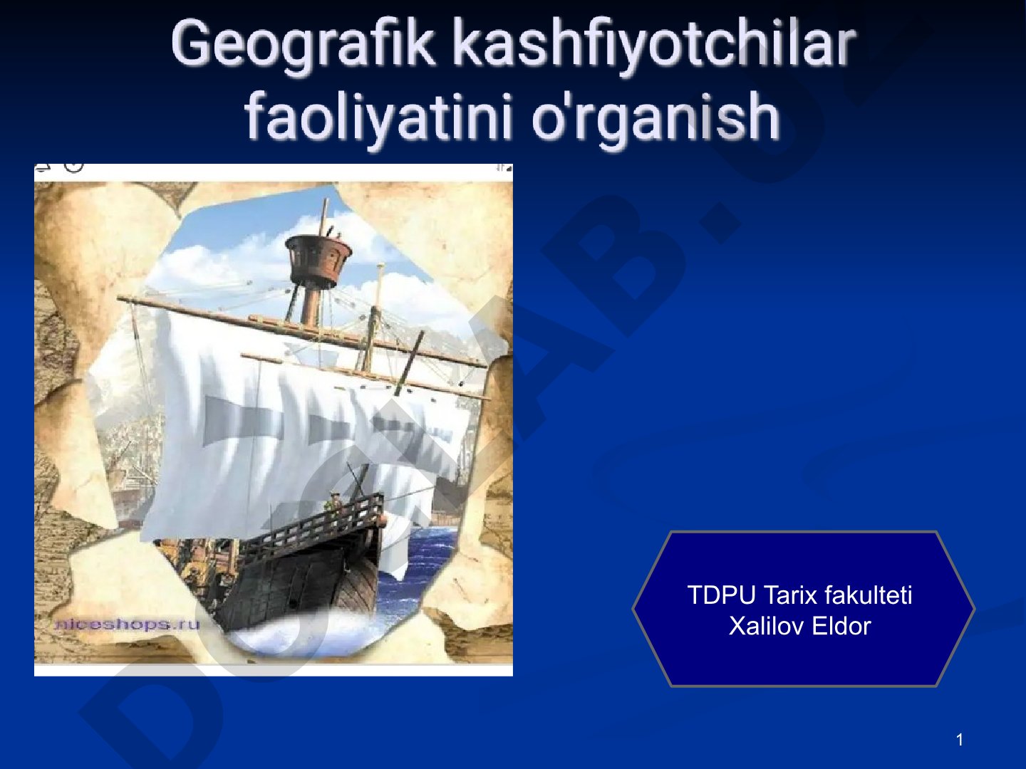 Buyuk geografik kashfiyotlar