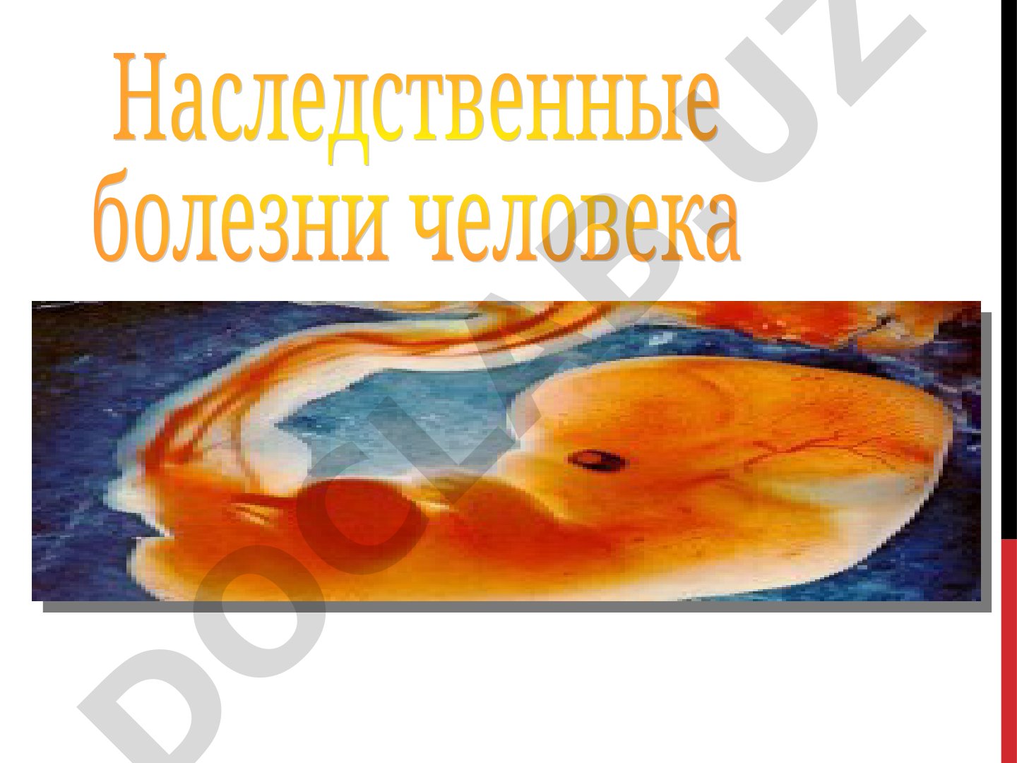 Заболевания, обусловленные хромосомными и генными мутациями, их классификация
