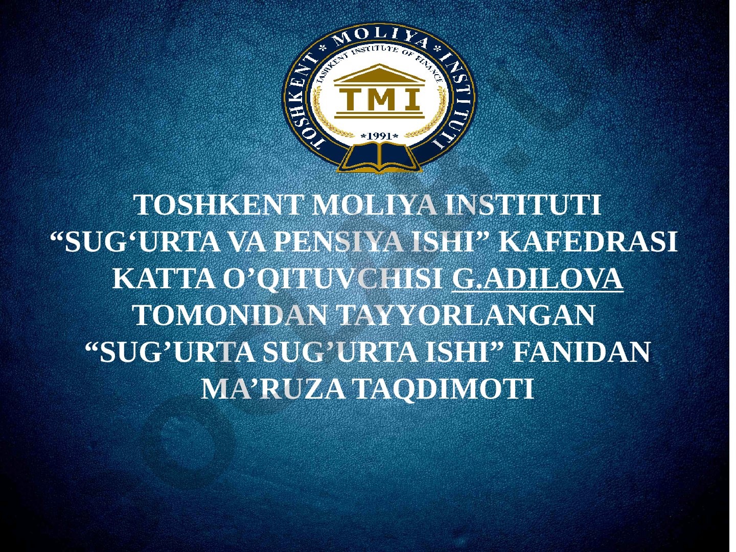 Qayta sug'urta