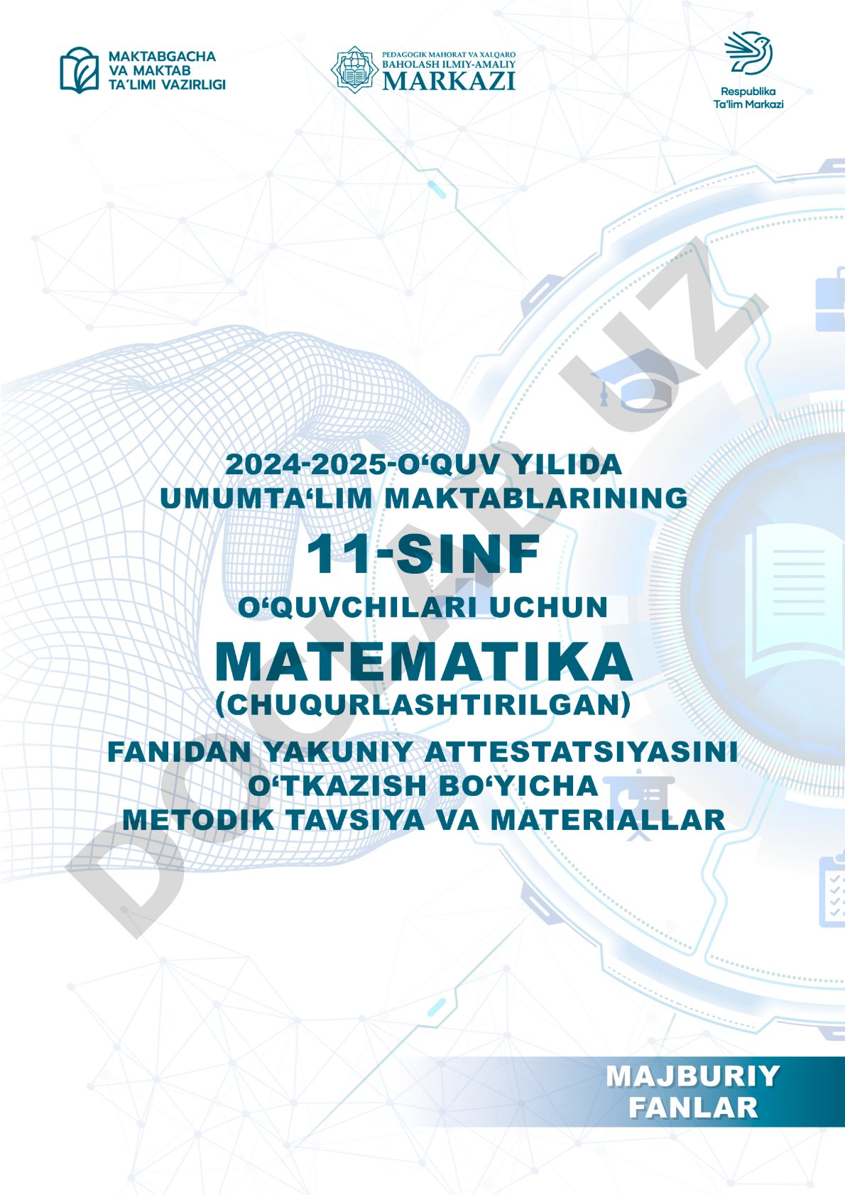 2024-2025-o'quv yili 11-sinf matematika yakuniy attestatsiyasi