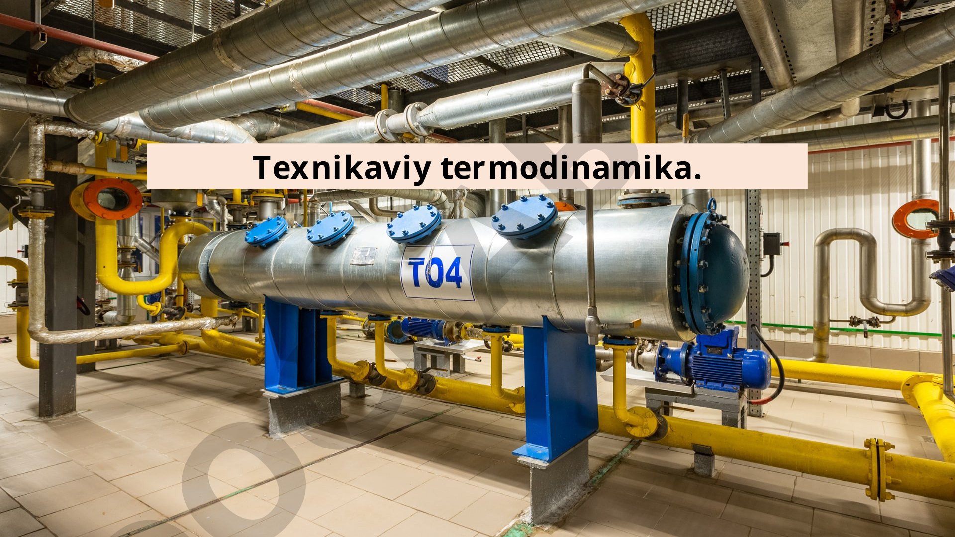 Termodinamika energiyaning aylanish qonuniyatlari va holat parametrlari haqida ma'lumot