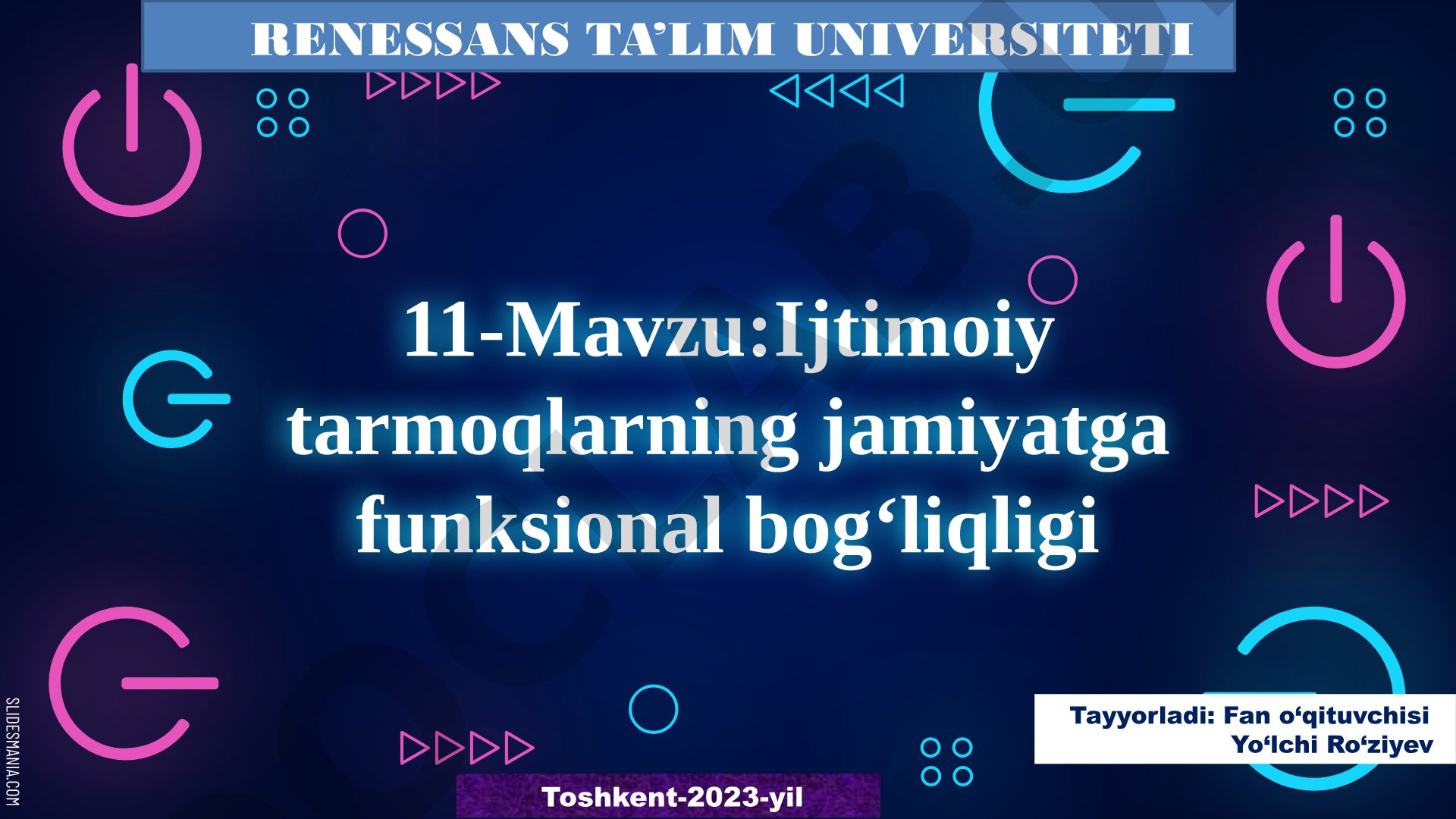 Ijtimoiy tarmoqlarning jamiyatga funksional bog'liqligi