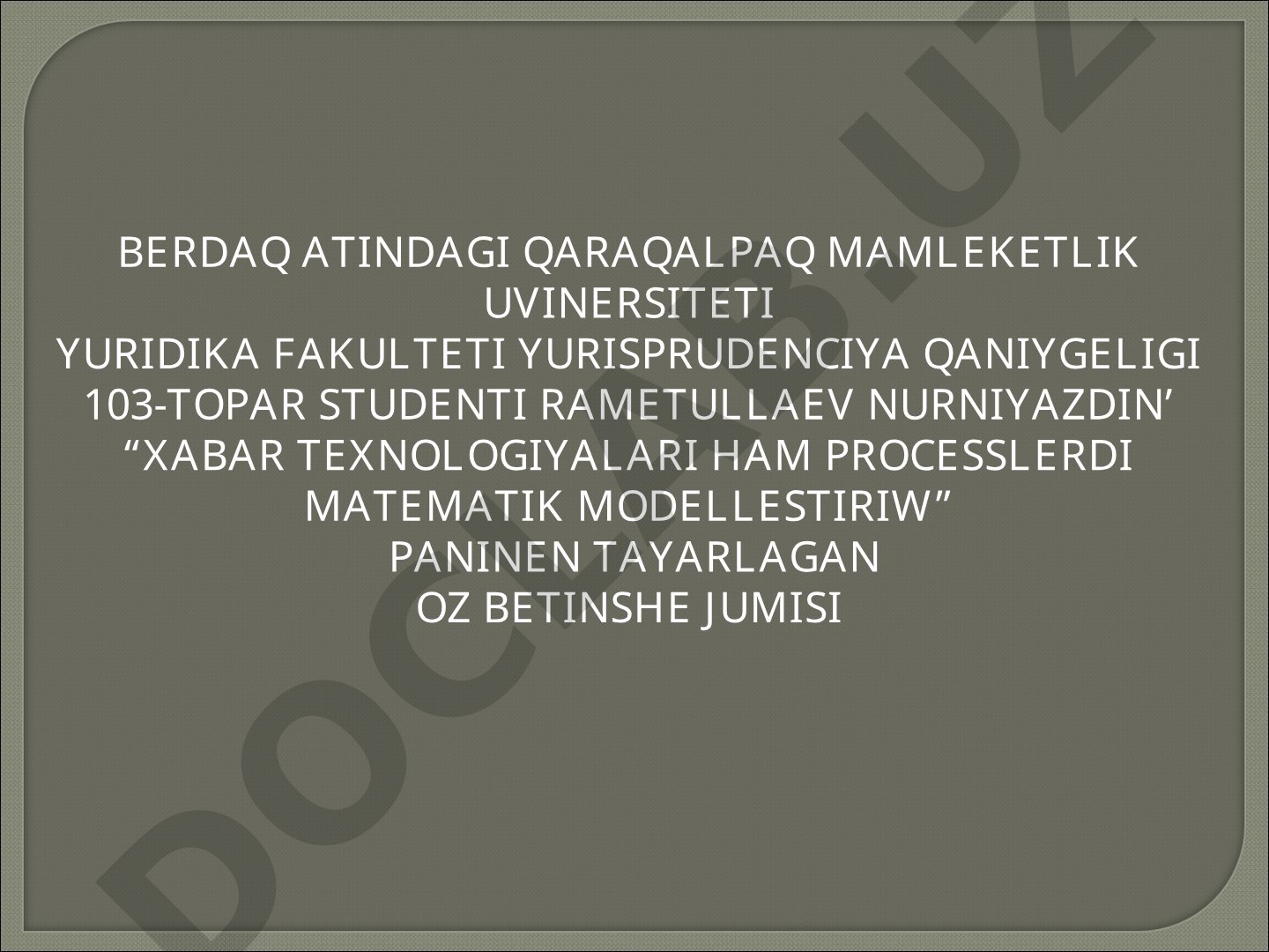 Adobe Dreamweaver programmasi jardeminde vizual tarizde web-betlerdi jaratiw