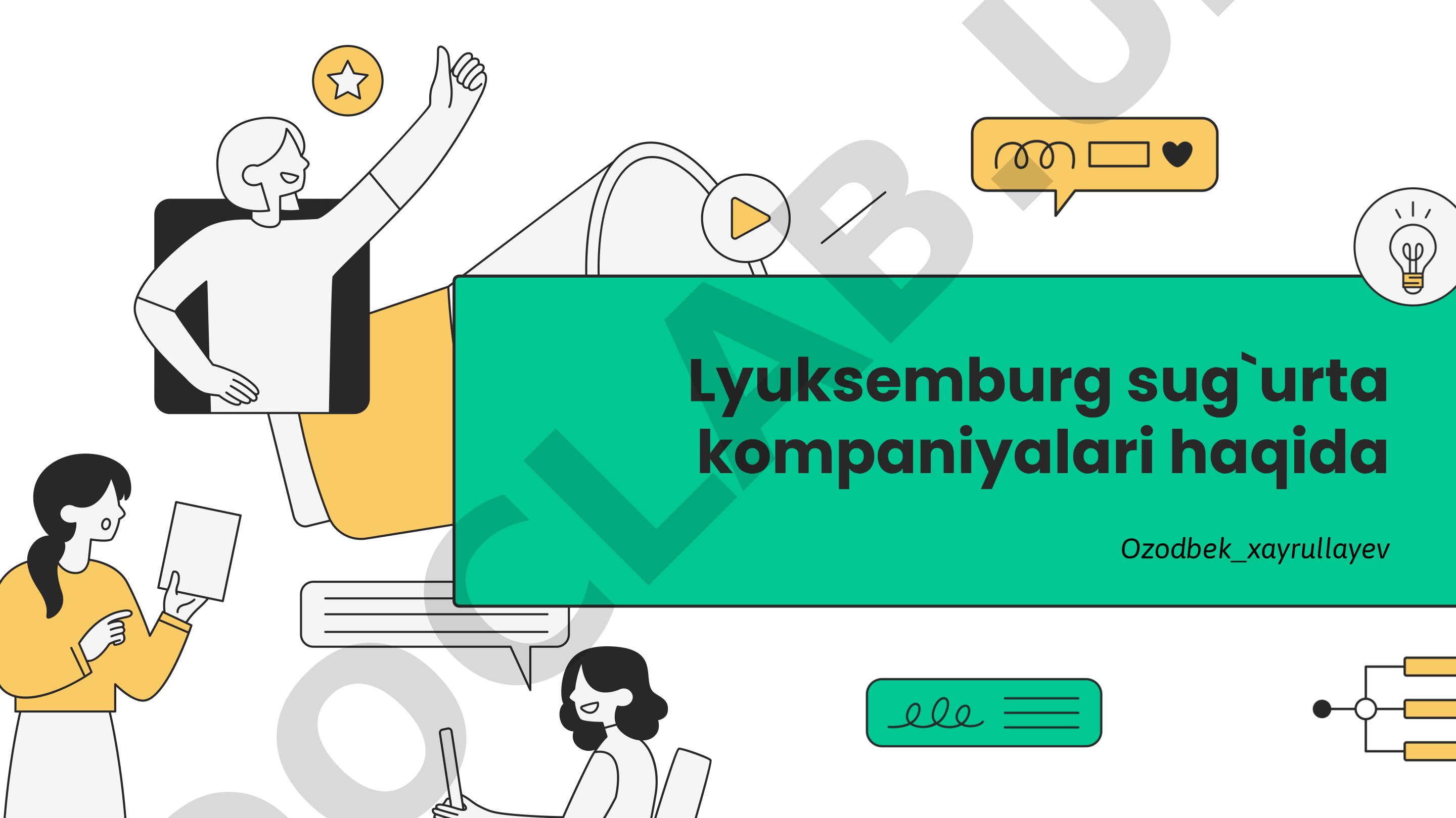 Lyuksemburg sug'urta kompaniyalari haqida