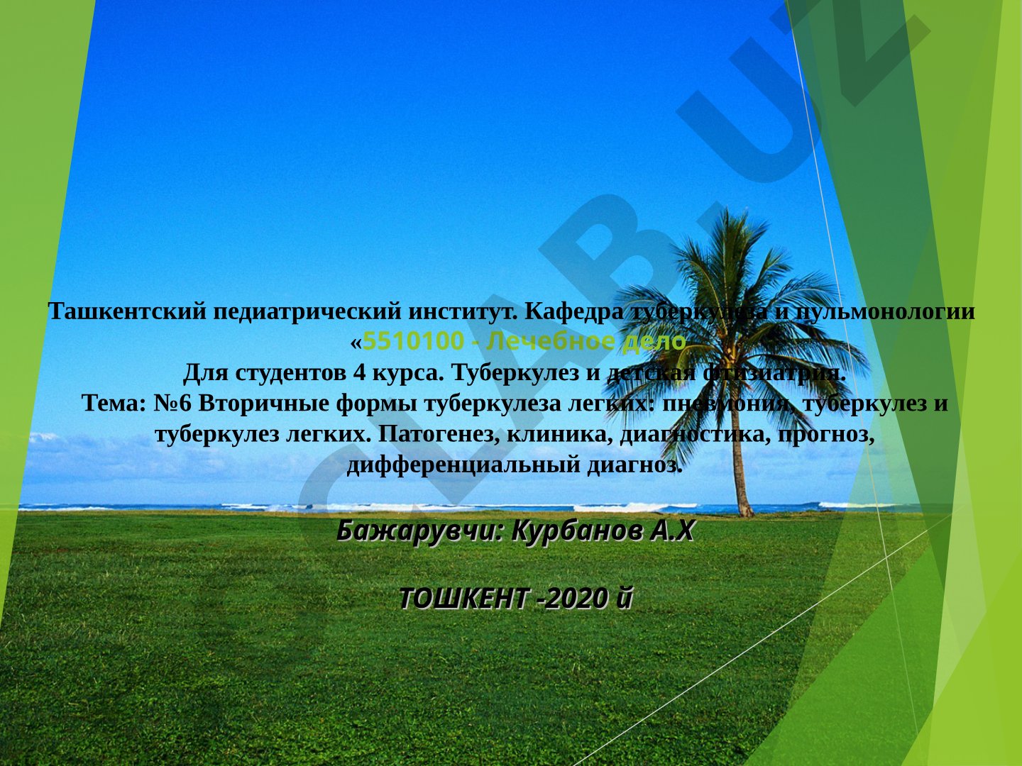 Вторичные формы туберкулеза легких: патогенез, клиника, диагностика