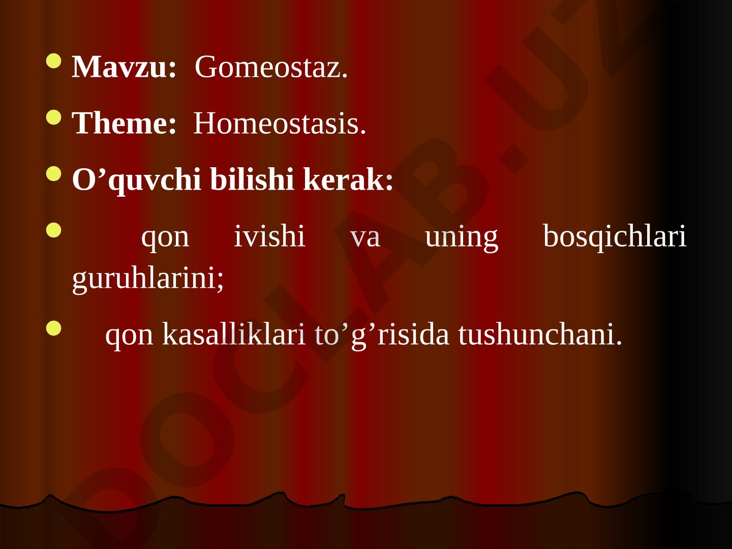 Gomeostaz
