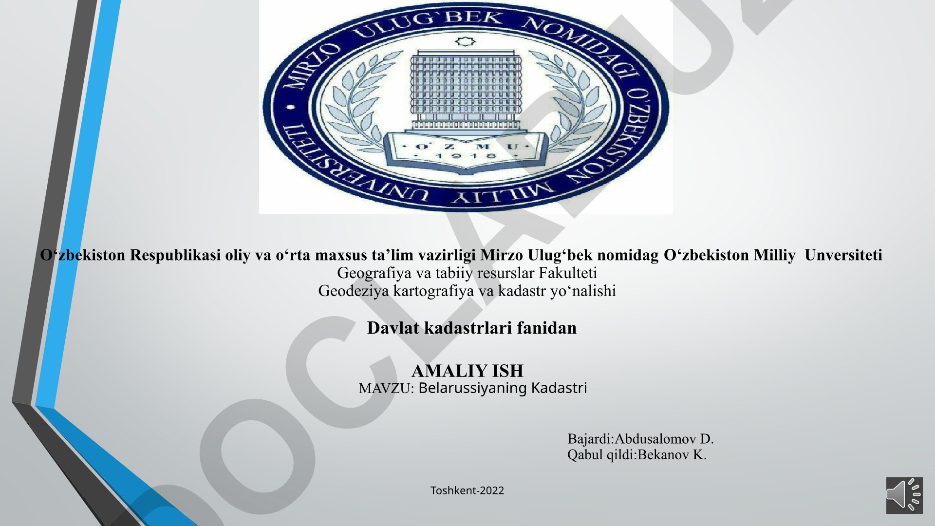 Belarussiyaning Kadastri