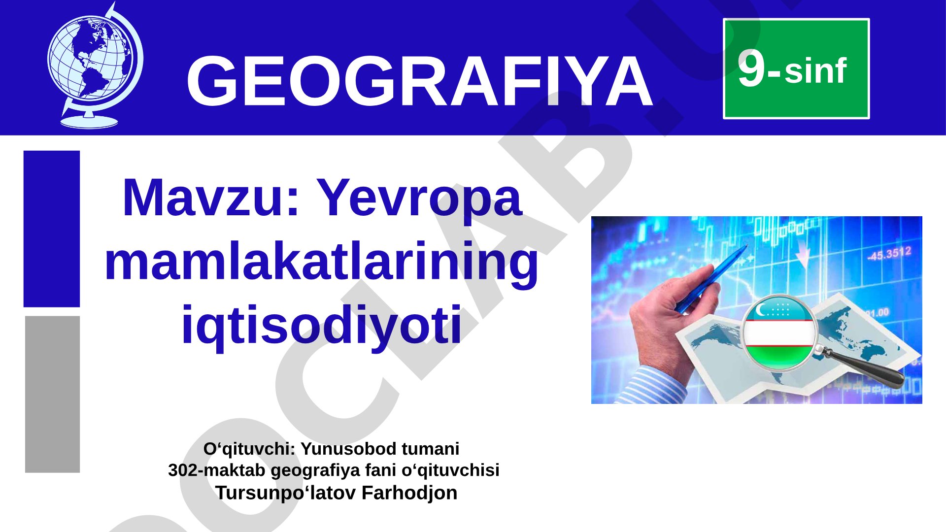 Yevropa mamlakatlarining iqtisodiyoti