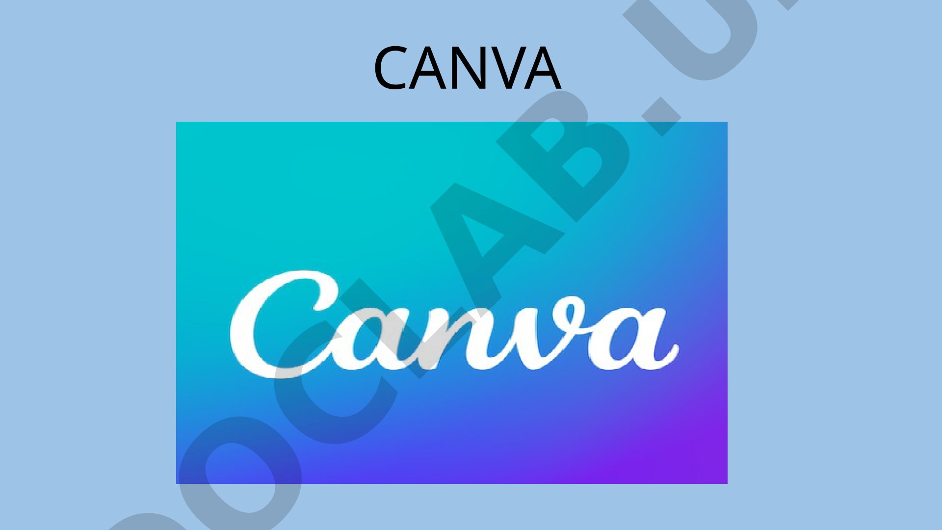 Canva dasturida shablon hosil qilish bosqichlari