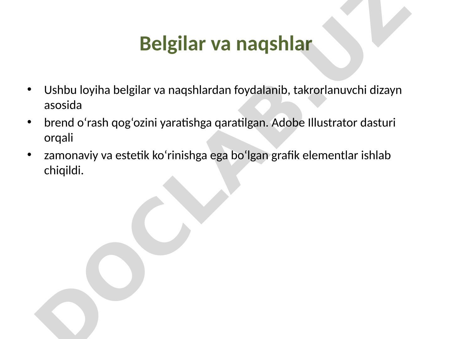 Takrorlanuvchi naqshlar bilan brend o‘rash qog‘ozi
