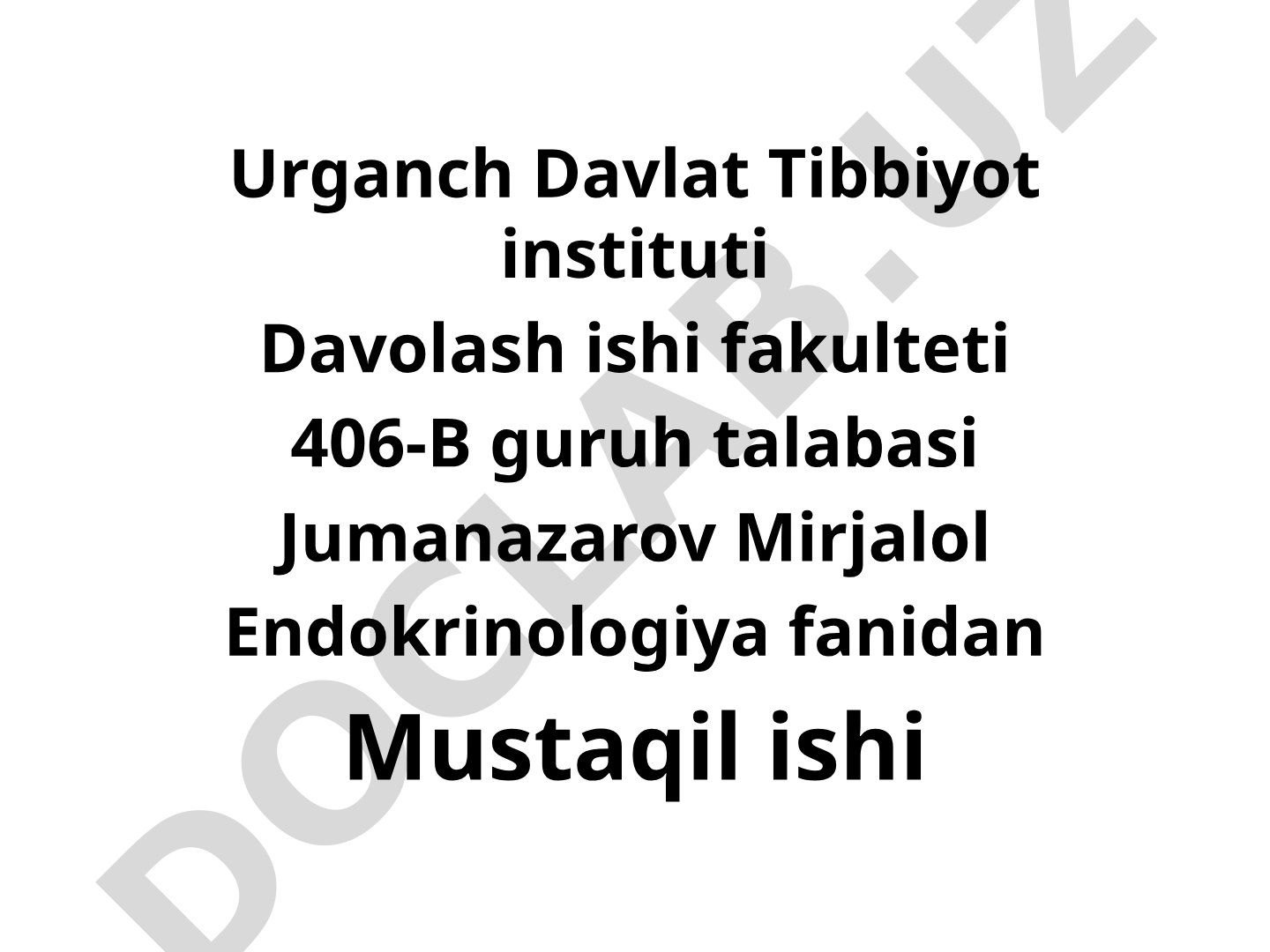 Semizlik tushunchasi, sabablari va tasnifi