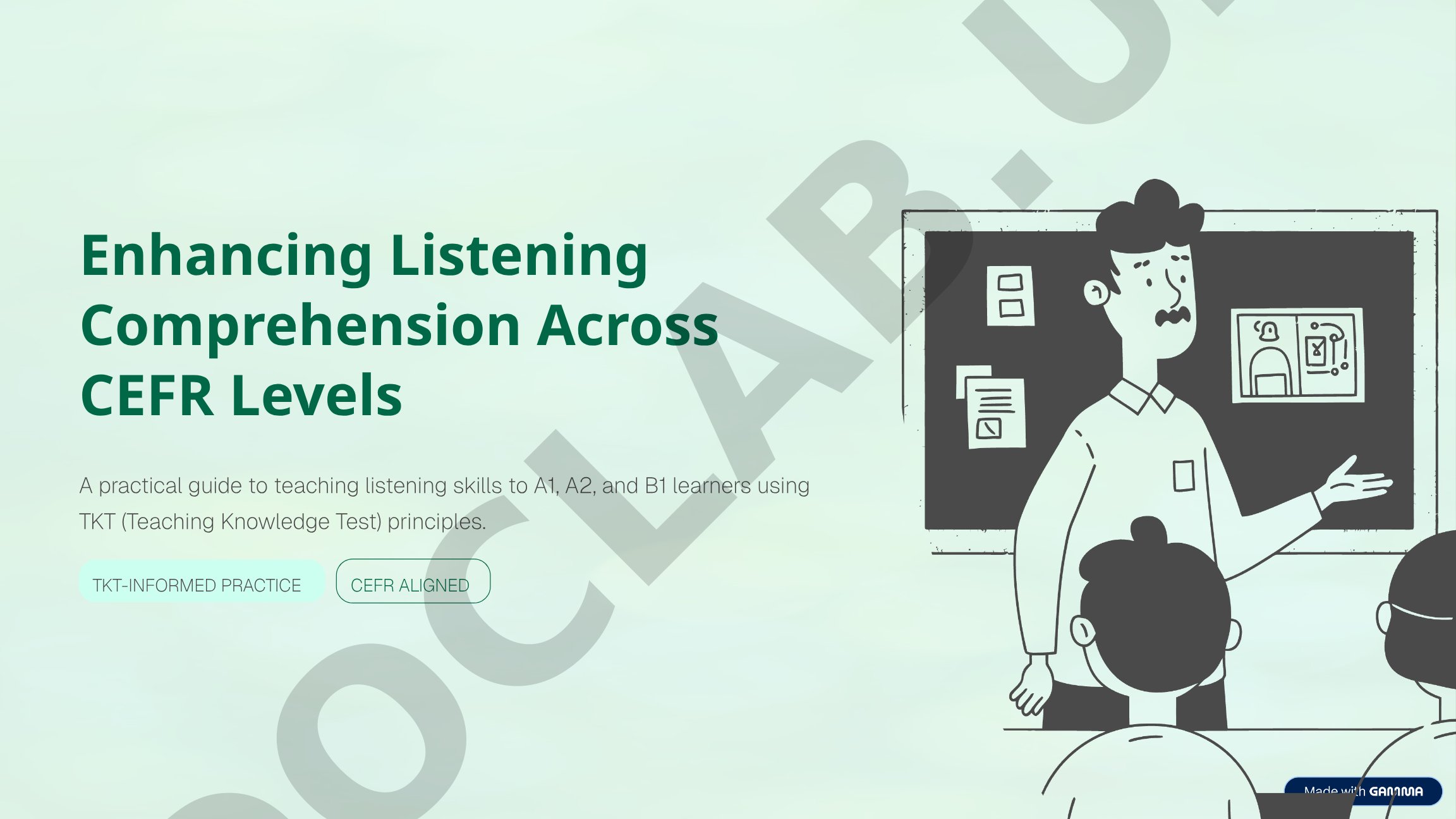 Enhancing Listening Comprehension Across CEFR Levels