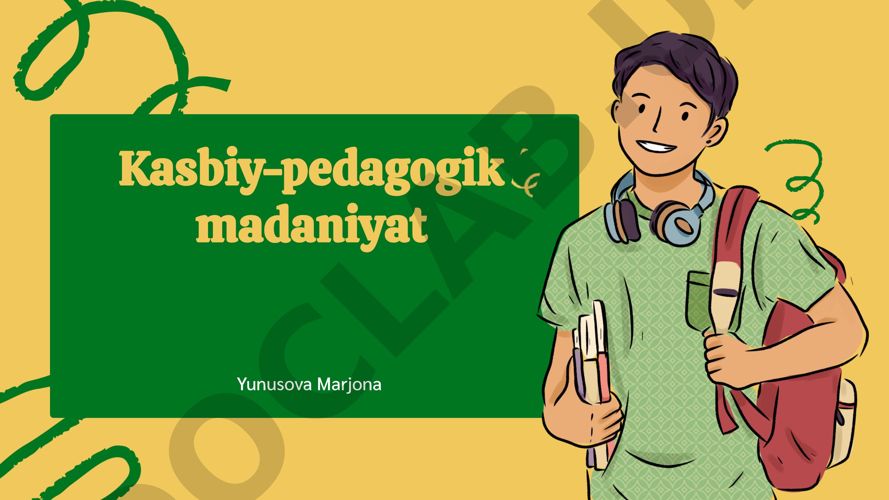 Kasbiy-pedagogik madaniyat