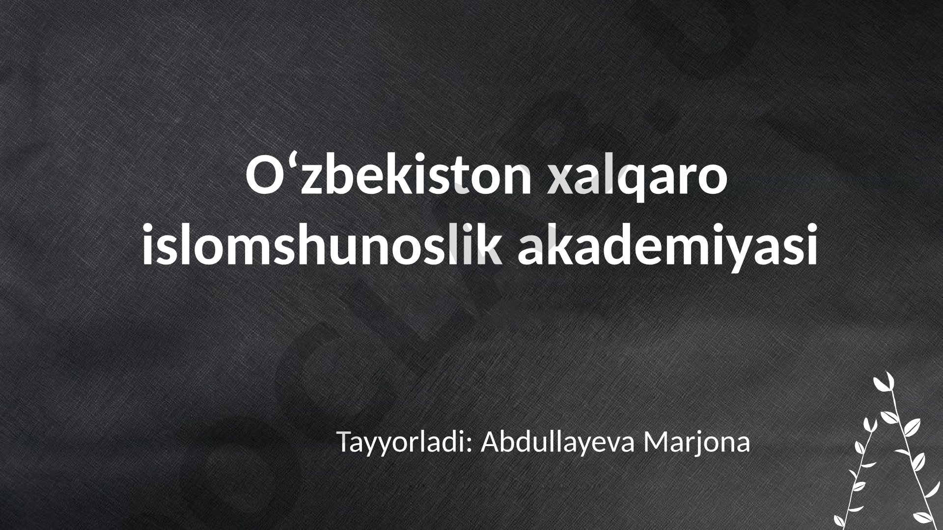 Passiv metodlar