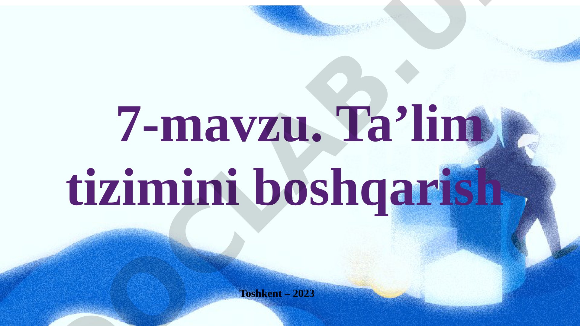 Ta’lim to‘g‘risidagi qonun, ta’lim tizimini boshqarish, Vazirlar Mahkamasi va davlat