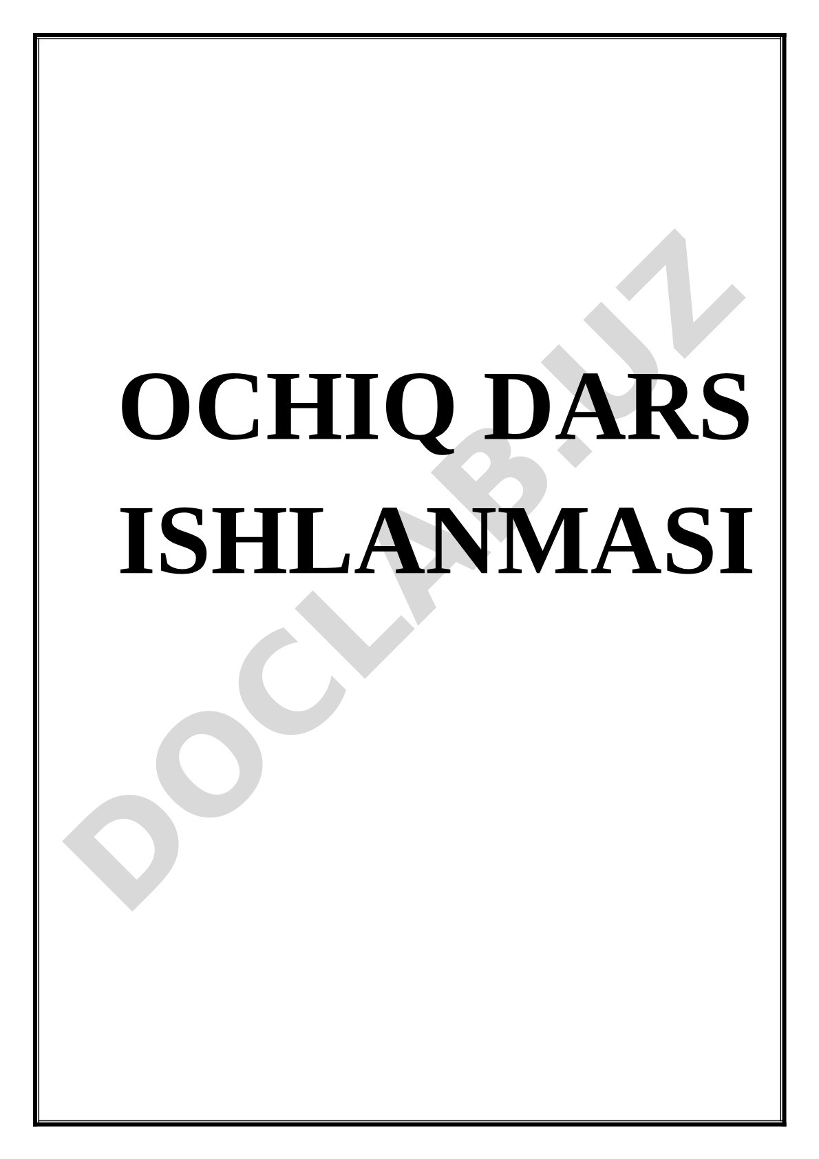 Operatsion sistemani tashkil etuvchi dasturlar va qobiq-dasturlar