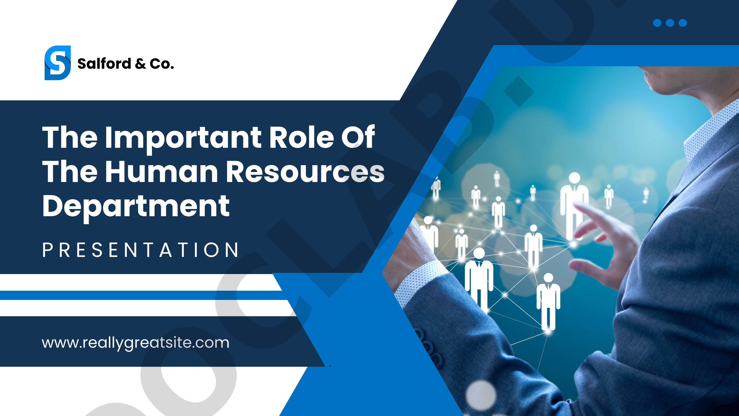 The Important Role Of The Human Resources Department