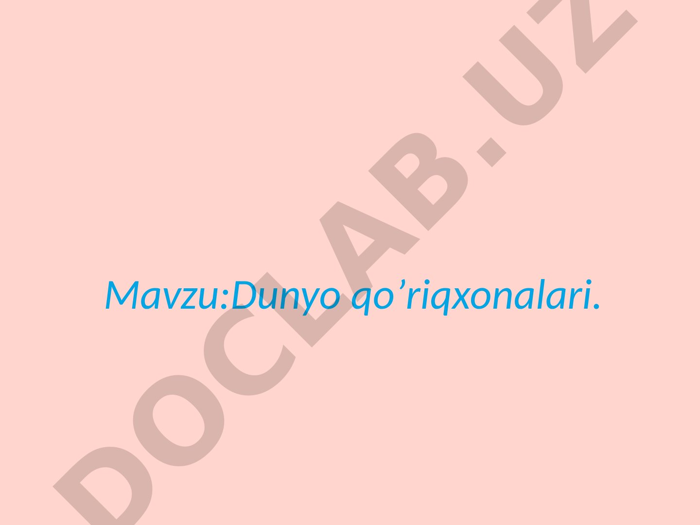 Dunyo qo'riqxonalari. Kruger milliy bog'i, Janubiy Afrika