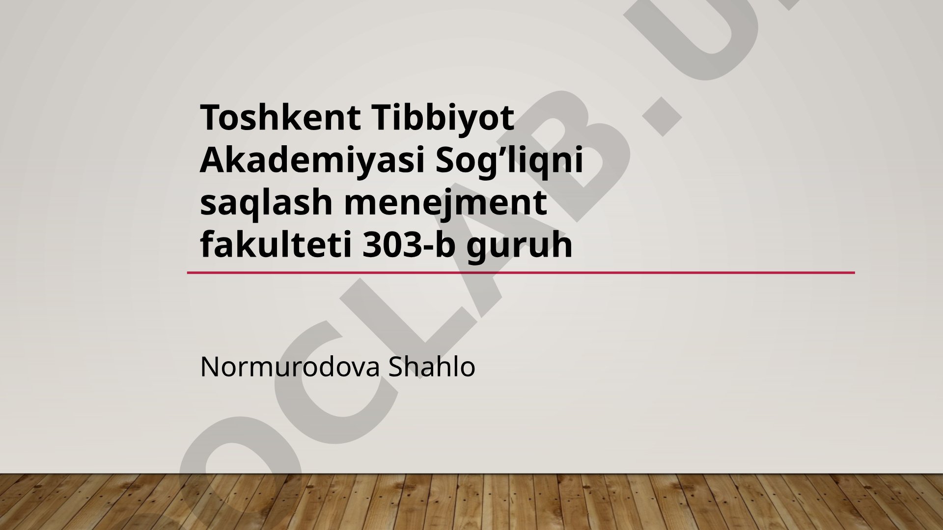 Aholining katta yoshlilarga va bolalar uchun palliativ tibbiy yordam ko'rsatish tartibi