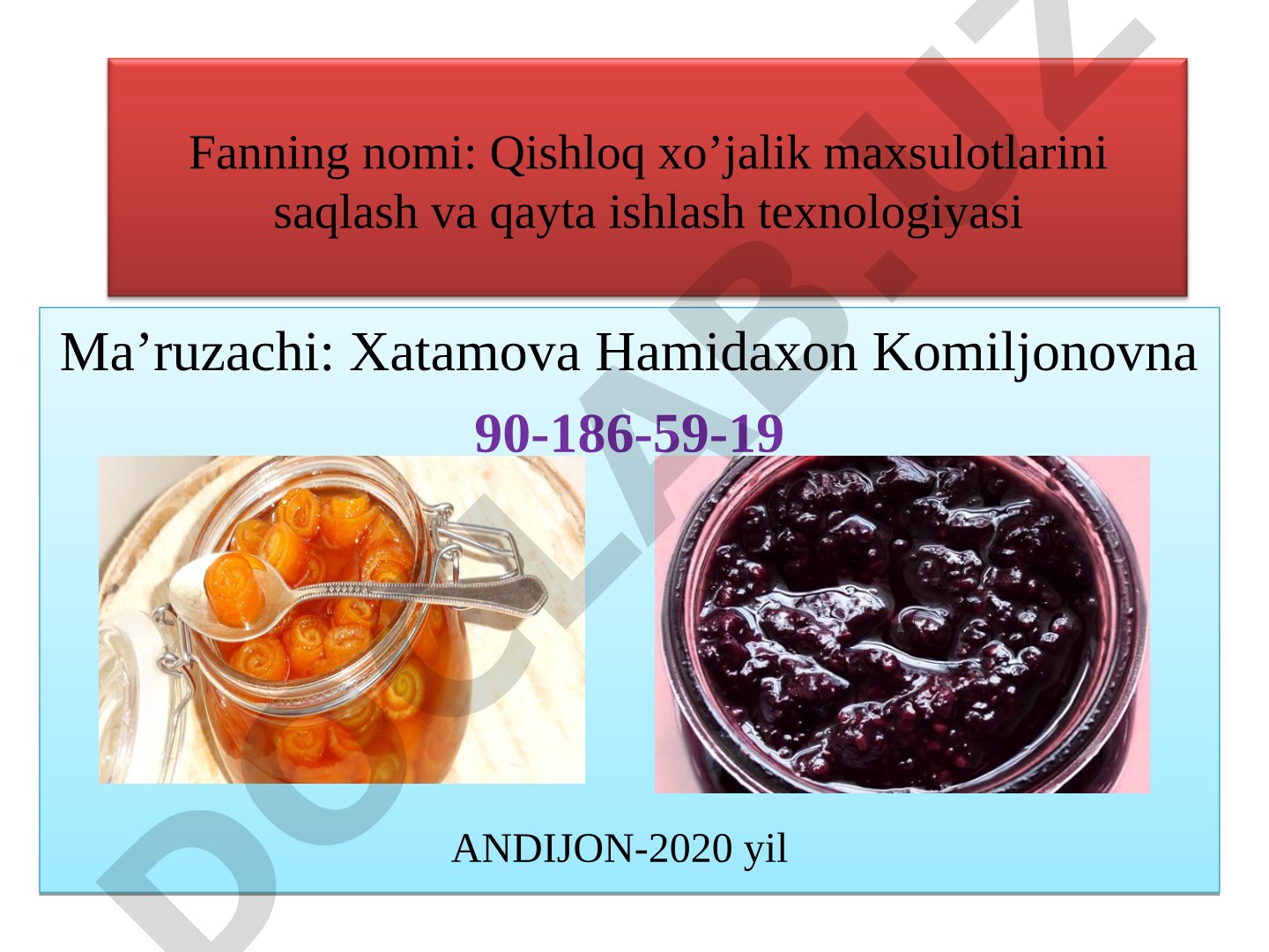 Mevalardan shakar qo'shilgan mahsulotlar olish