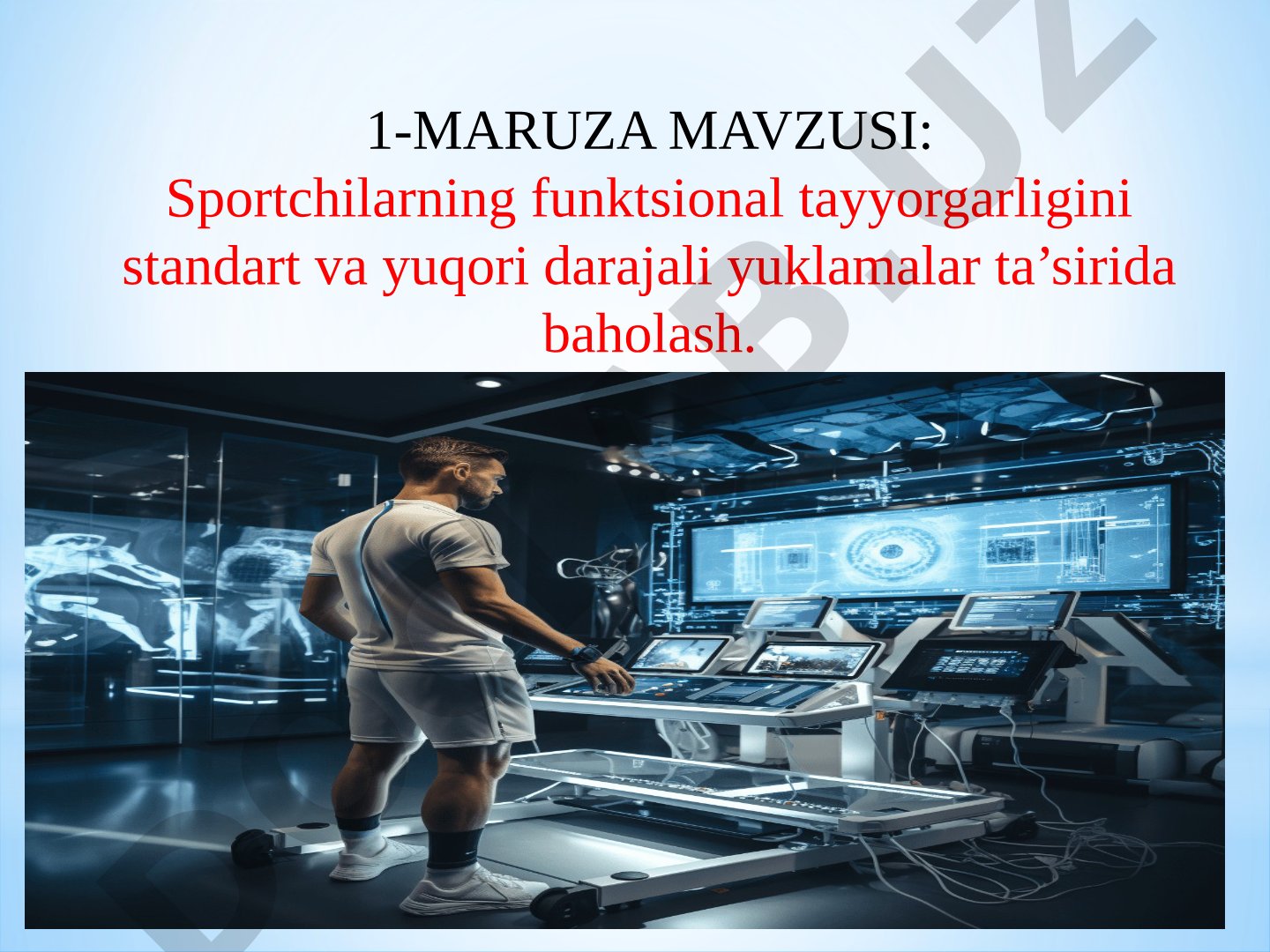 Sportchilarning funktsional tayyorgarligini standart va yuqori darajali yuklamalar ta'sirida baholash