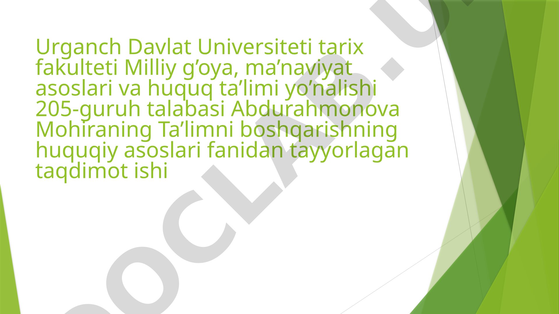 Globallashuv jarayonida yangi ped texnologiyalarning ahamiyati