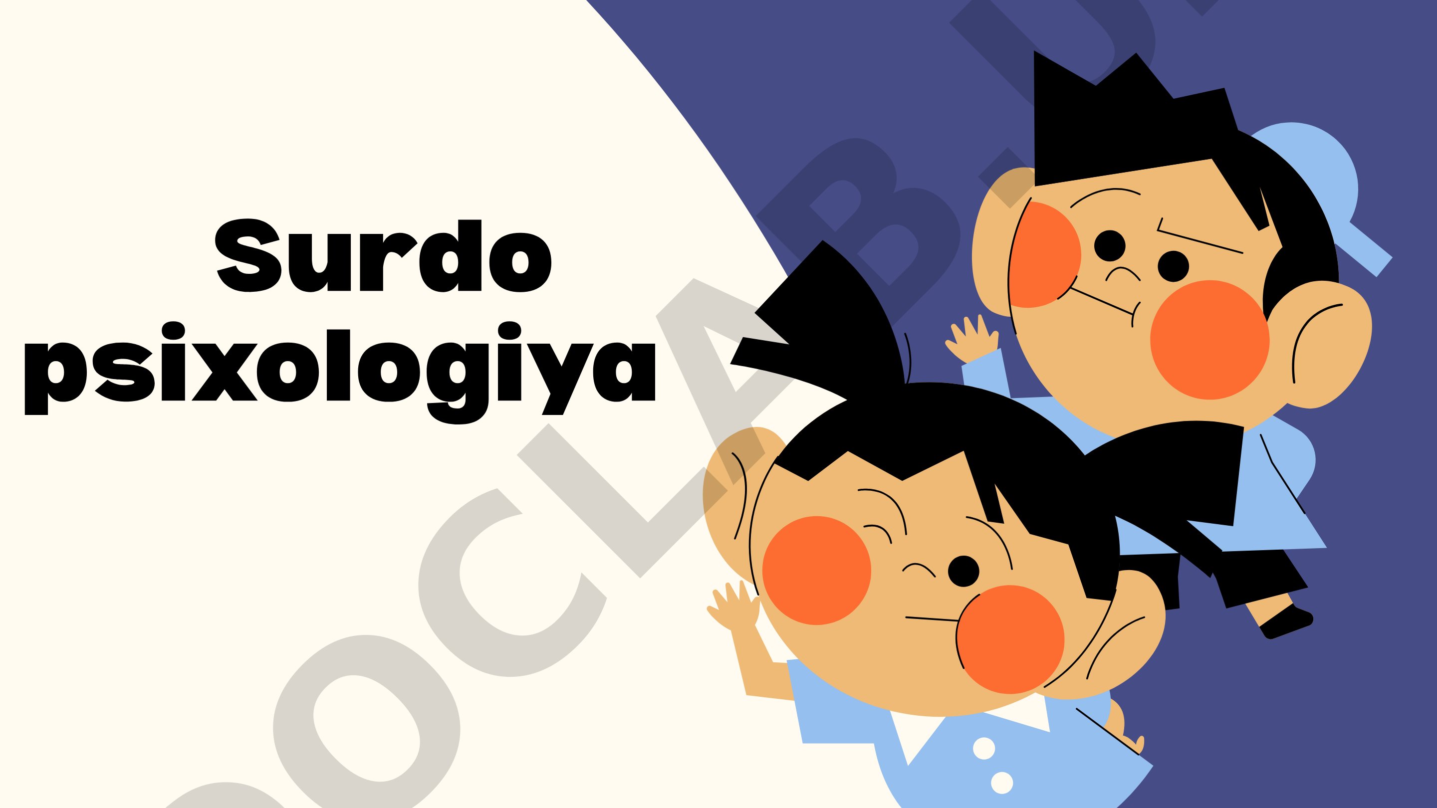 Eshitish qobiliyati cheklangan bolalarning aqliy rivojlanishi va eshitish yo'qotish