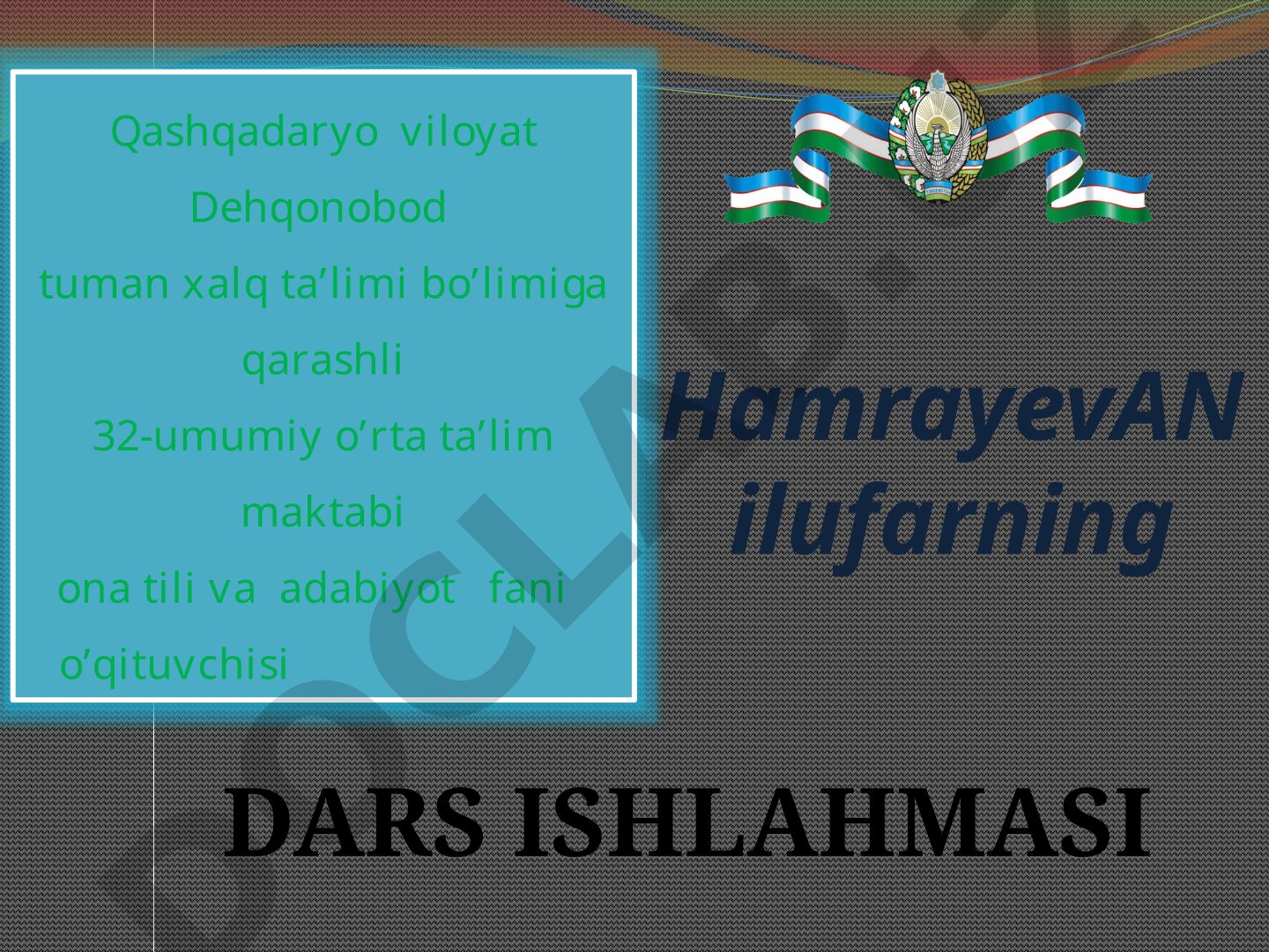 Halima Xudoyberdiyeva