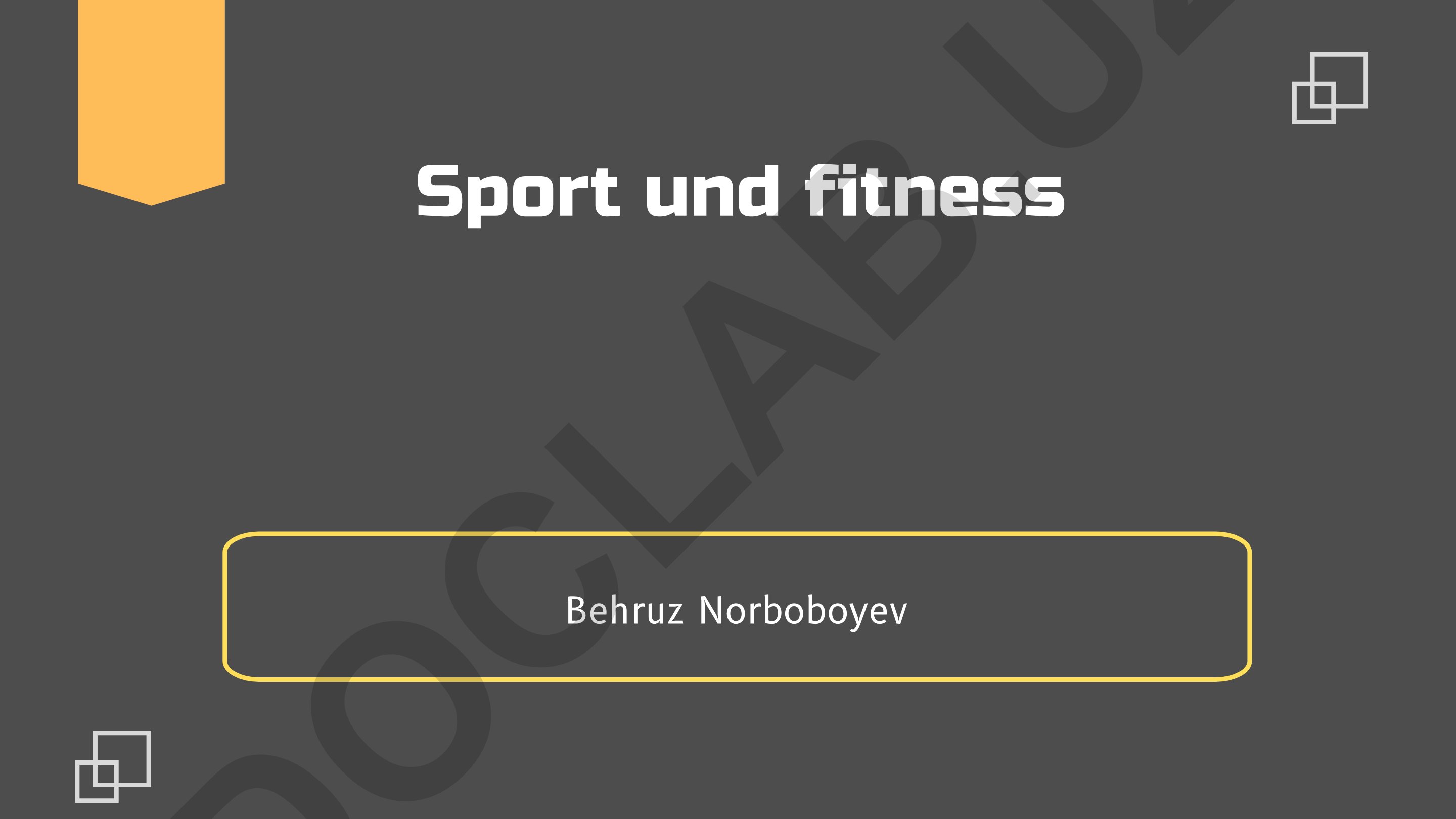 Sport und Fitness: Grundlagen und Trainingsplanung