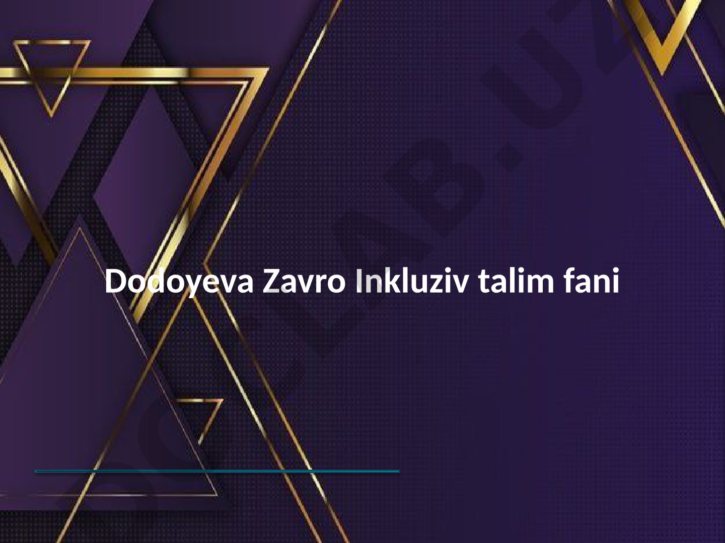 Inkluziv ta'lim: ahamiyati, tayanch harakat apparati va zamonaviy yondashuvlar