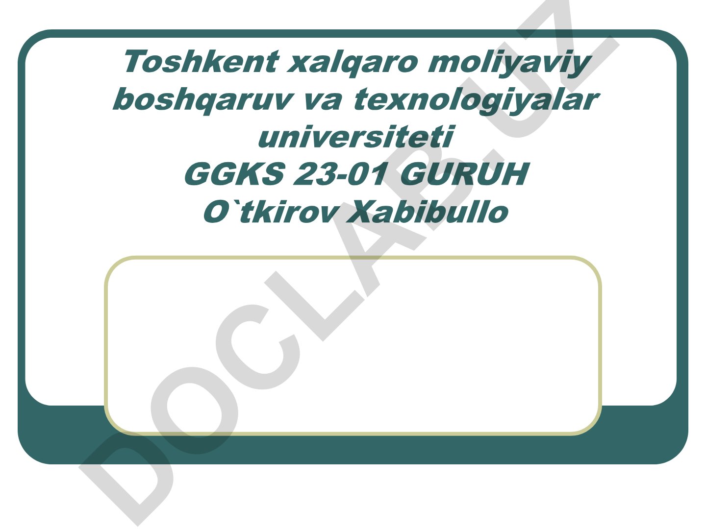 Xristianlikning asosiy yo'nalishlari