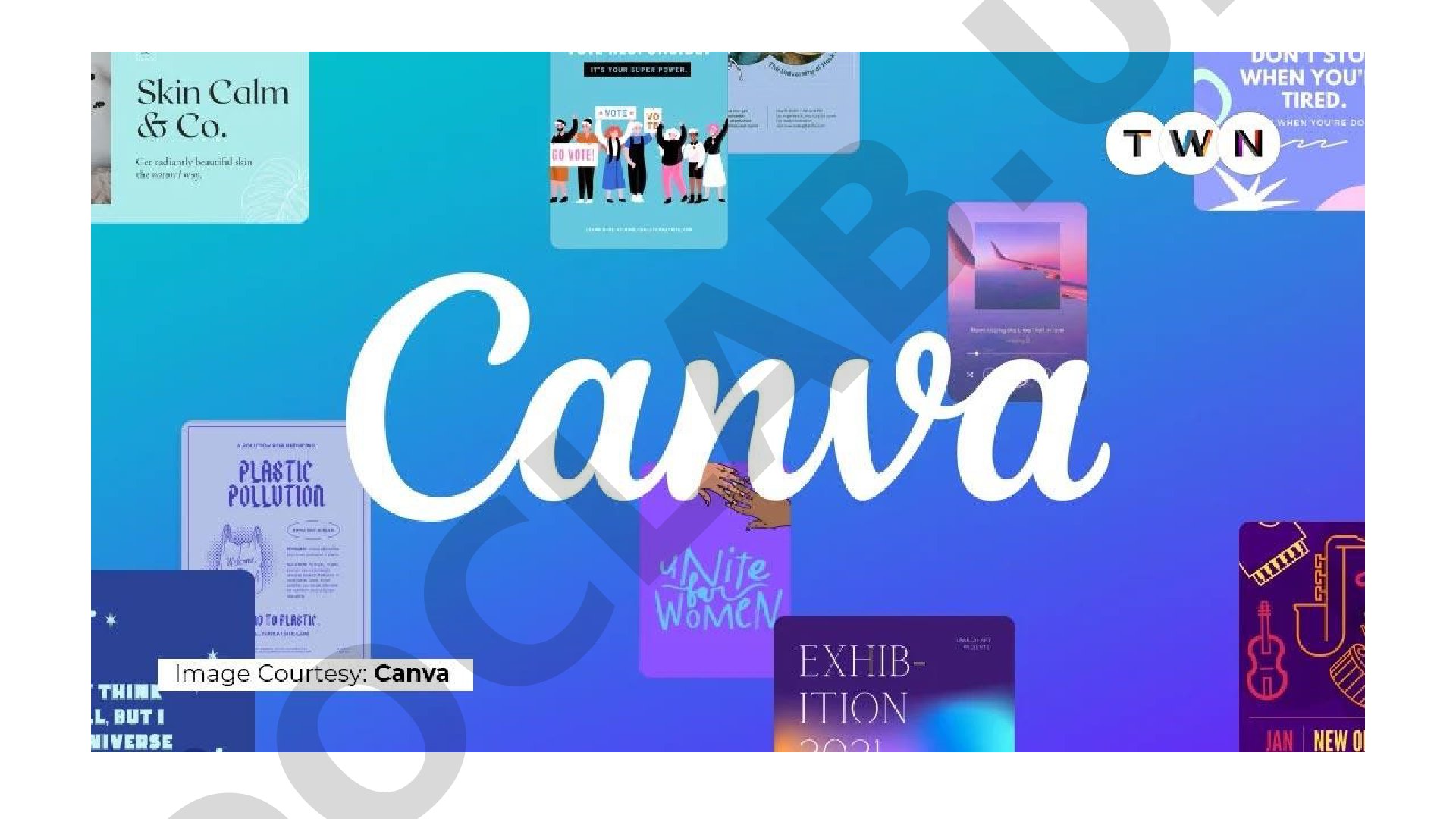 Canva grafik dizayn platformasi