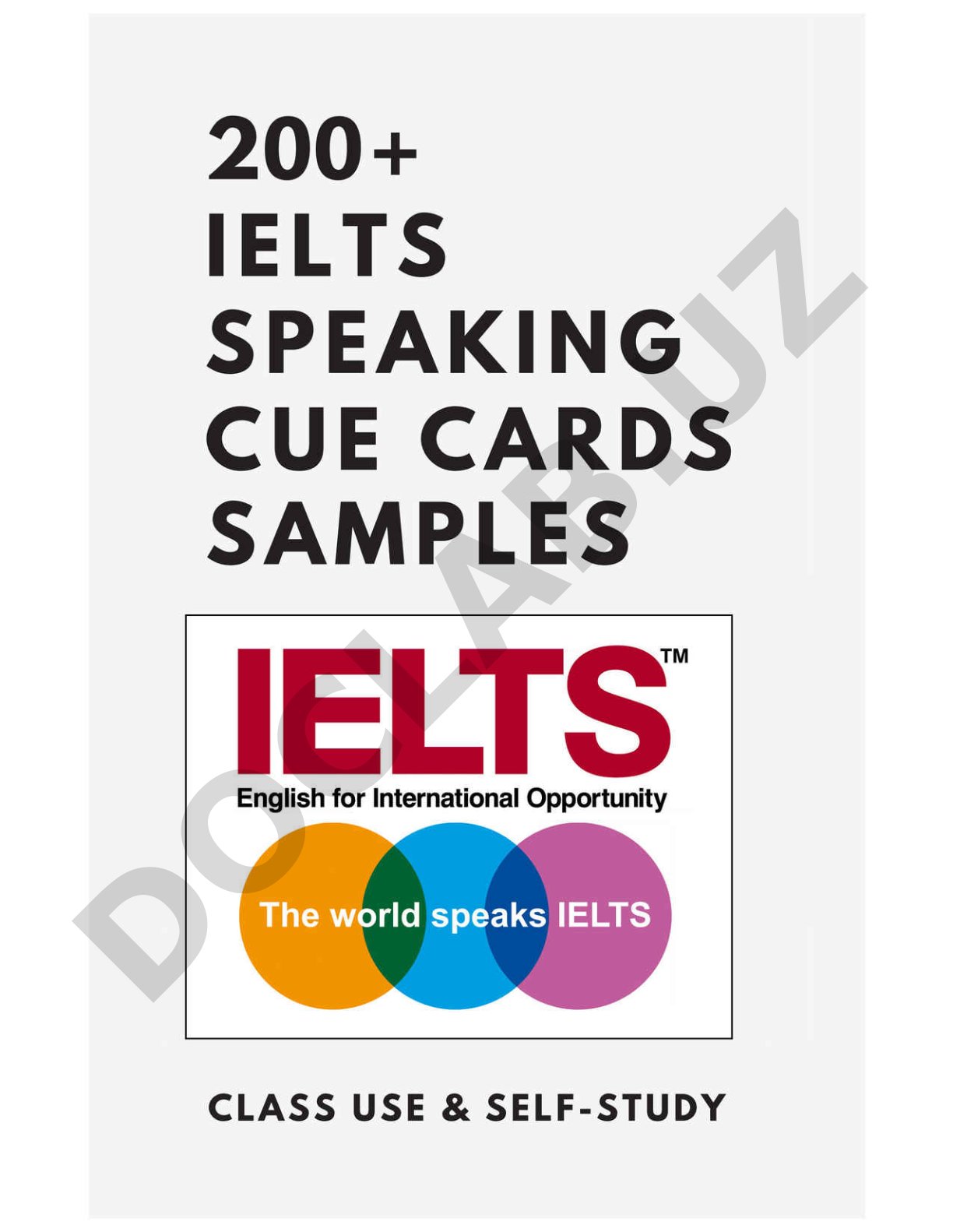 IELTS Speaking Topics for Practice