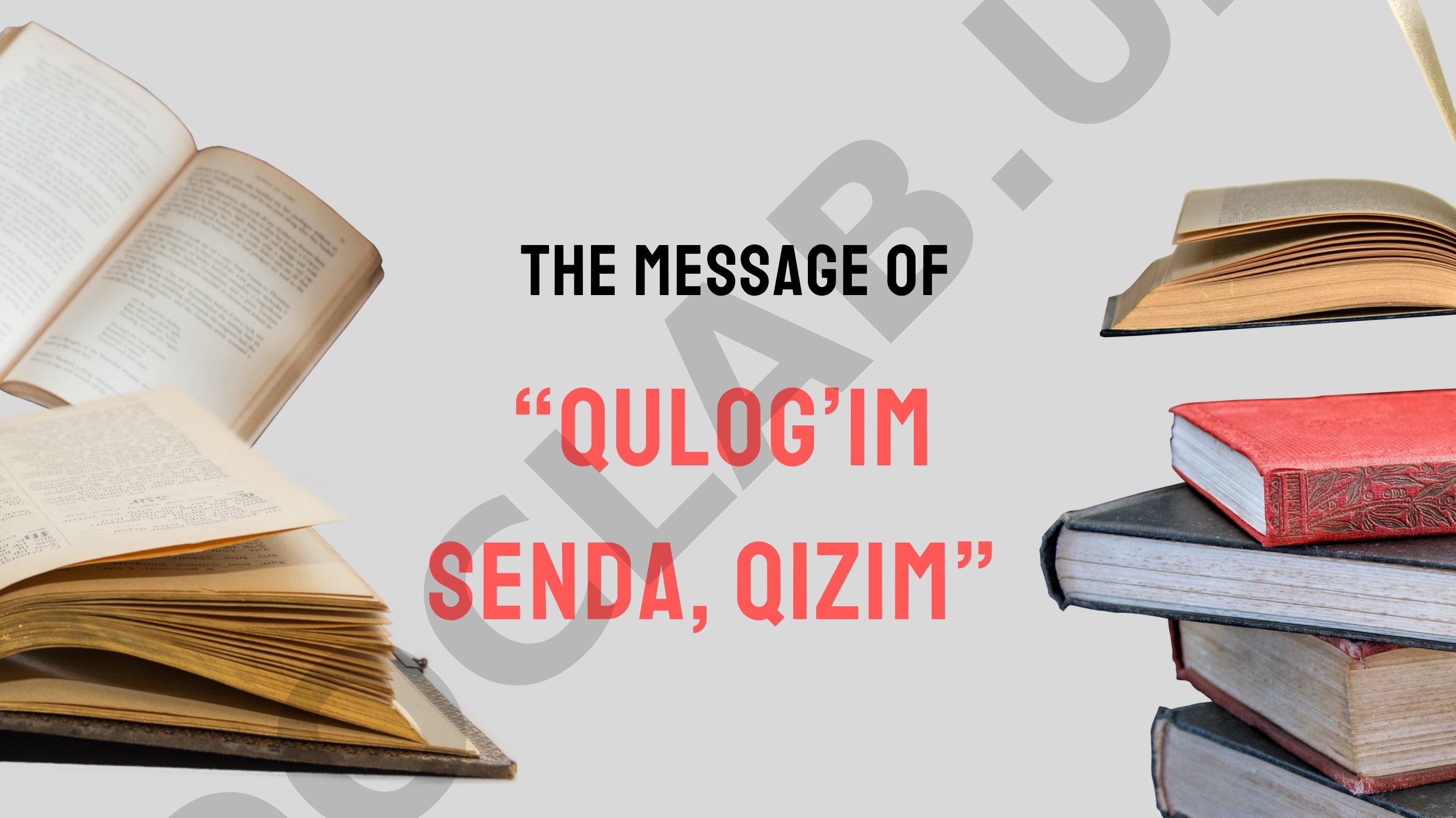 Discusses the book Qulog’im Senda, Qizim on family values and parent-daughter